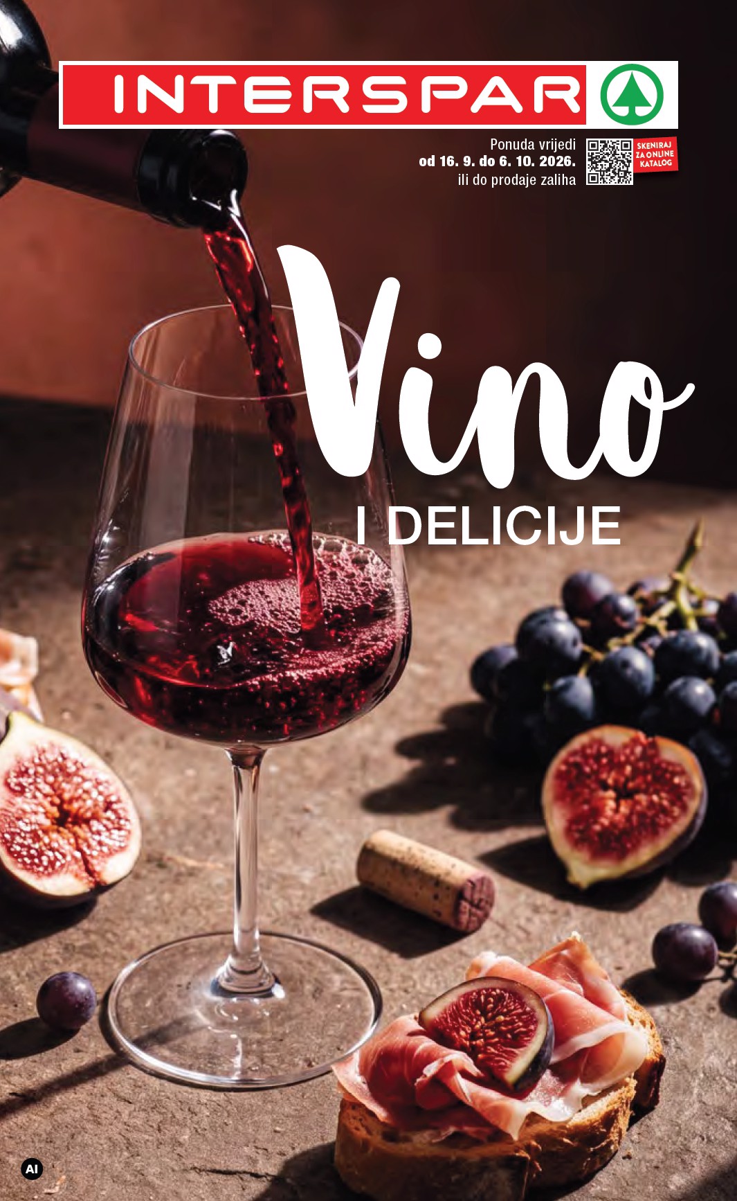 spar - Aktualni katalog SPAR - Katalog Vino od srijede, 16.09.2026 do utorka, 06.10.2026 - page: 1