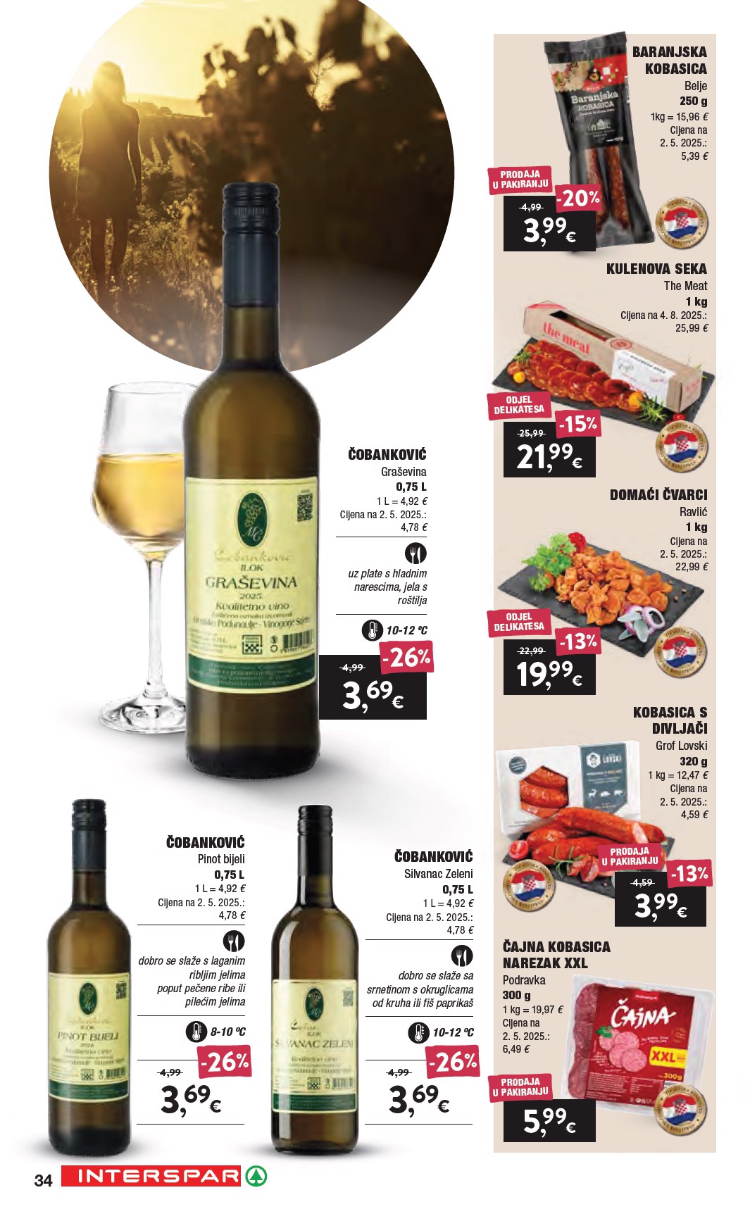 spar - Aktualni katalog SPAR - Katalog Vino od srijede, 16.09.2026 do utorka, 06.10.2026 - page: 34