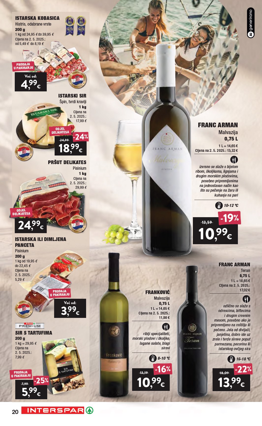 spar - Aktualni katalog SPAR - Katalog Vino od srijede, 16.09.2026 do utorka, 06.10.2026 - page: 20
