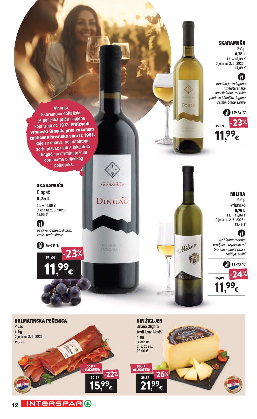 spar - Aktualni katalog SPAR - Katalog Vino od srijede, 16.09.2026 do utorka, 06.10.2026 - page: 12
