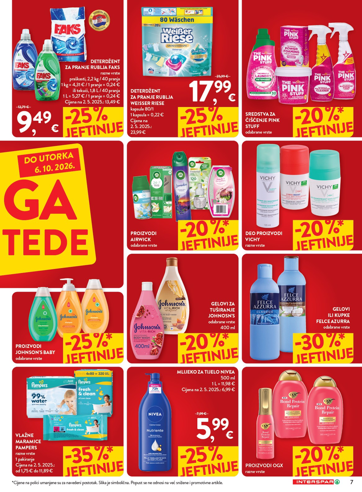 spar - Novi Interspar - Mega uštede katalog od srijede, 23.09.2026 do utorka, 06.10.2026 - page: 7