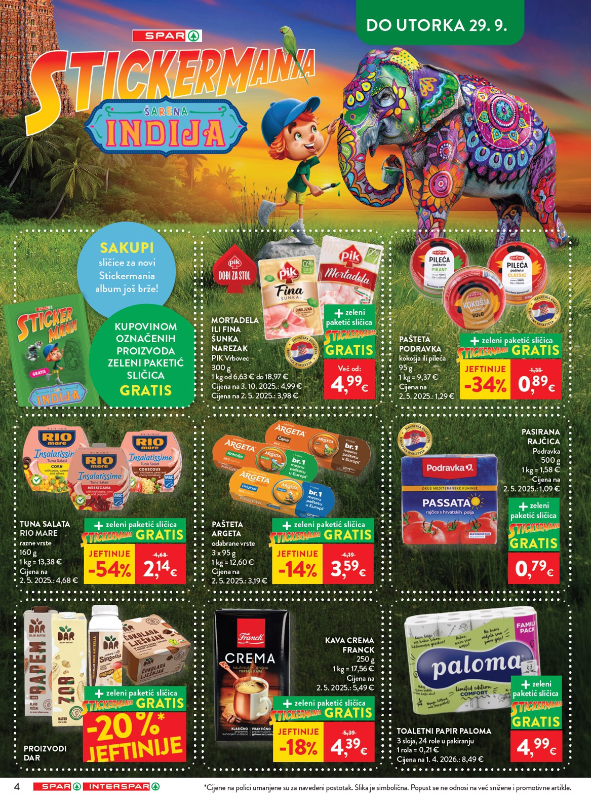 spar - Novi SPAR katalog od srijede, 23.09.2026 do utorka, 29.09.2026 - page: 4