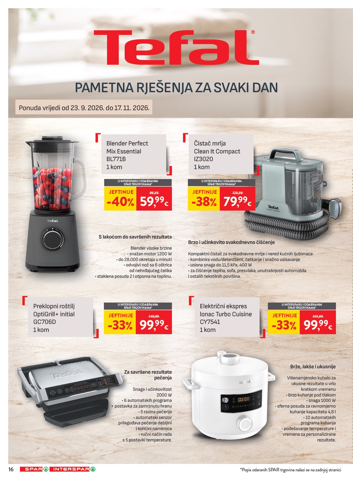 spar - Novi SPAR katalog od srijede, 23.09.2026 do utorka, 29.09.2026 - page: 24