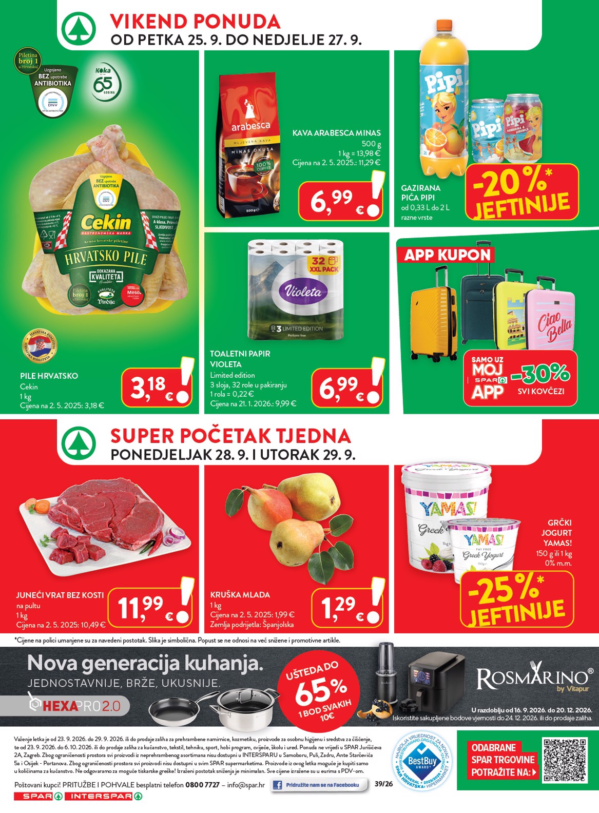 spar - Novi SPAR katalog od srijede, 23.09.2026 do utorka, 29.09.2026 - page: 29