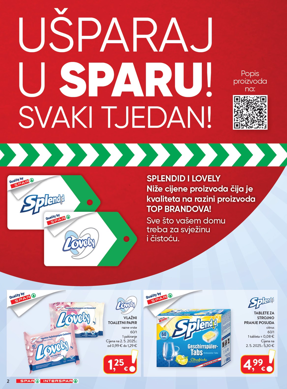 spar - Novi SPAR katalog od srijede, 30.09.2026 do utorka, 06.10.2026 - page: 2