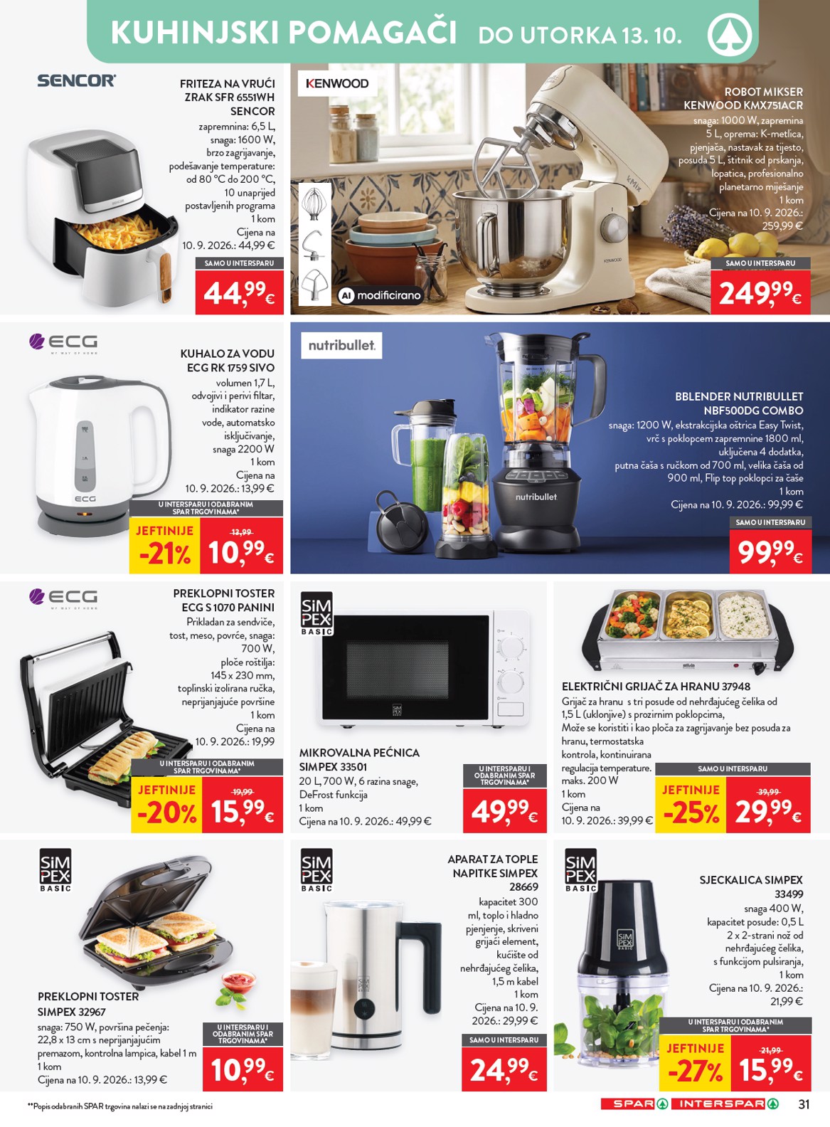 spar - Novi SPAR katalog od srijede, 30.09.2026 do utorka, 06.10.2026 - page: 40