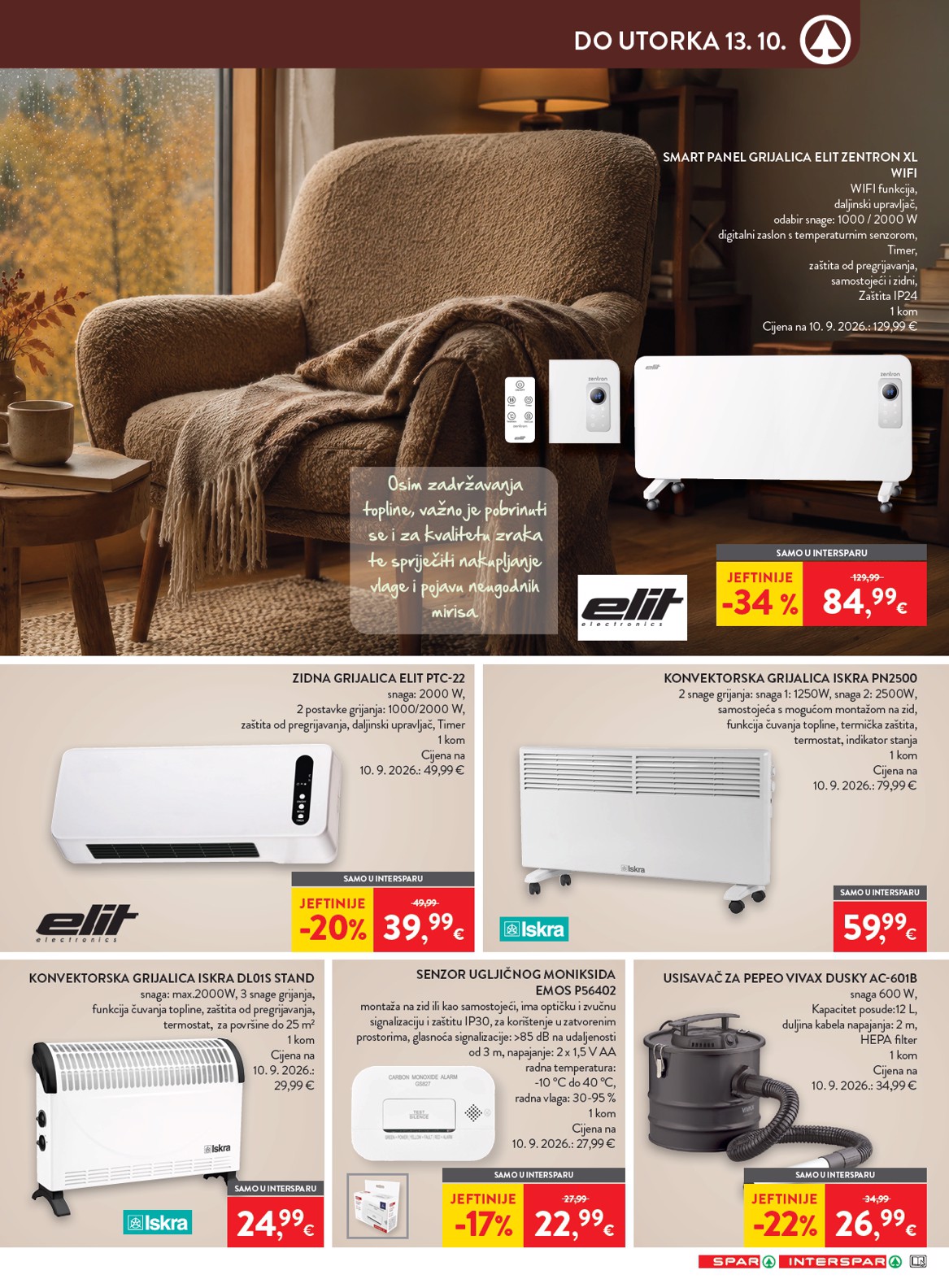 spar - Novi SPAR katalog od srijede, 30.09.2026 do utorka, 06.10.2026 - page: 45