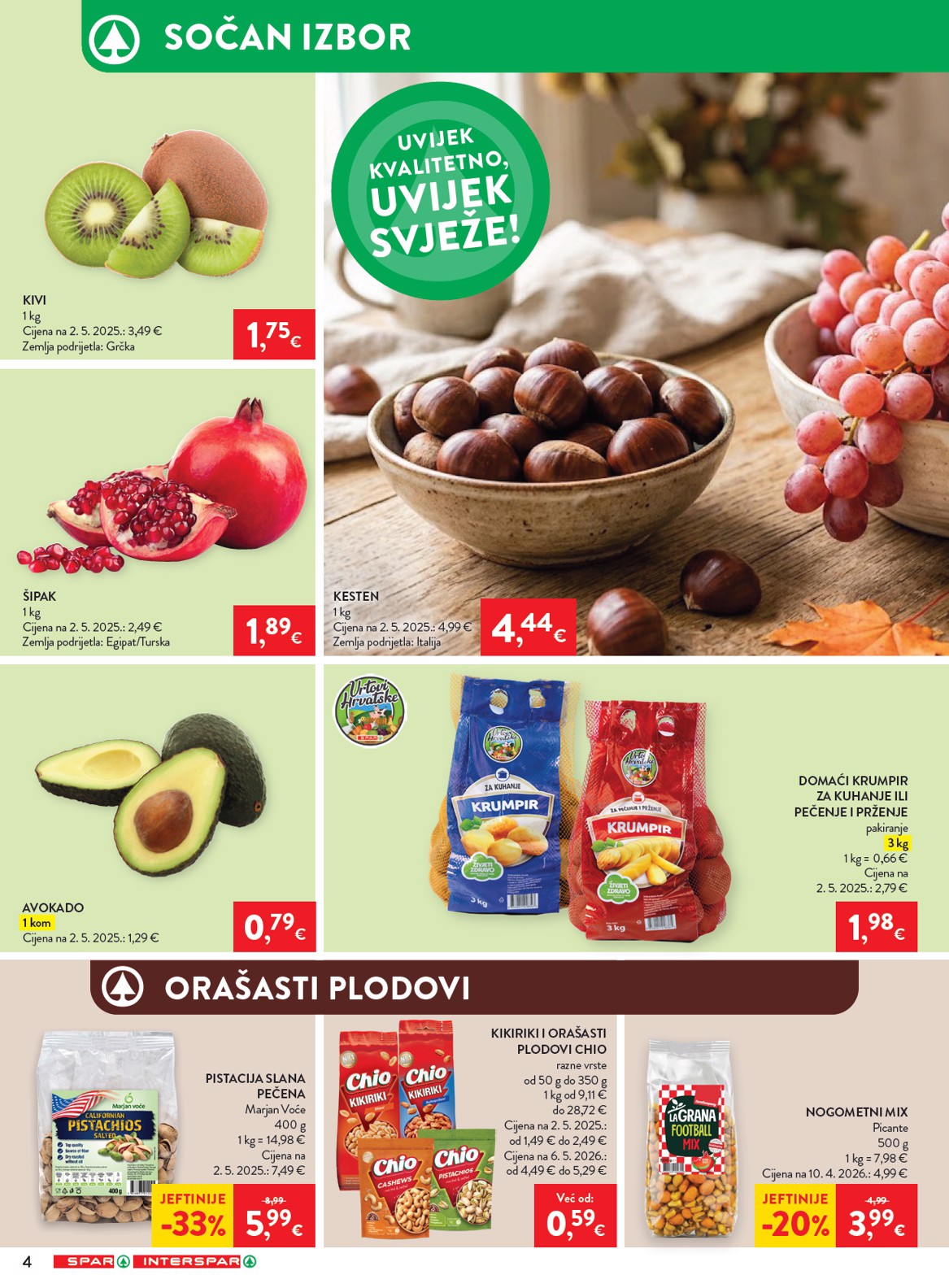 spar - Novi SPAR katalog od srijede, 30.09.2026 do utorka, 06.10.2026 - page: 4