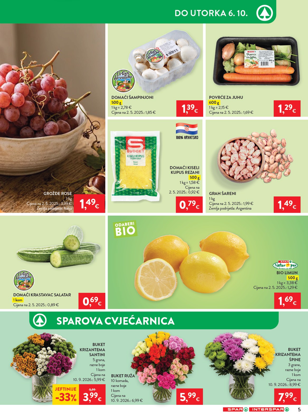 spar - Novi SPAR katalog od srijede, 30.09.2026 do utorka, 06.10.2026 - page: 5
