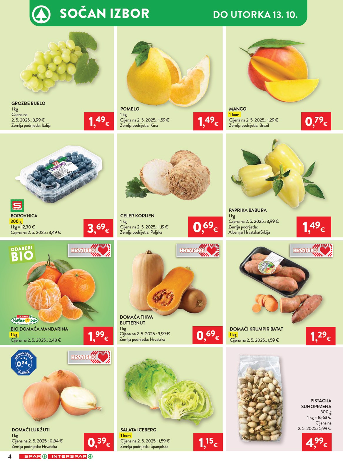 spar - Novi SPAR katalog od srijede, 07.10.2026 do utorka, 13.10.2026 - page: 4