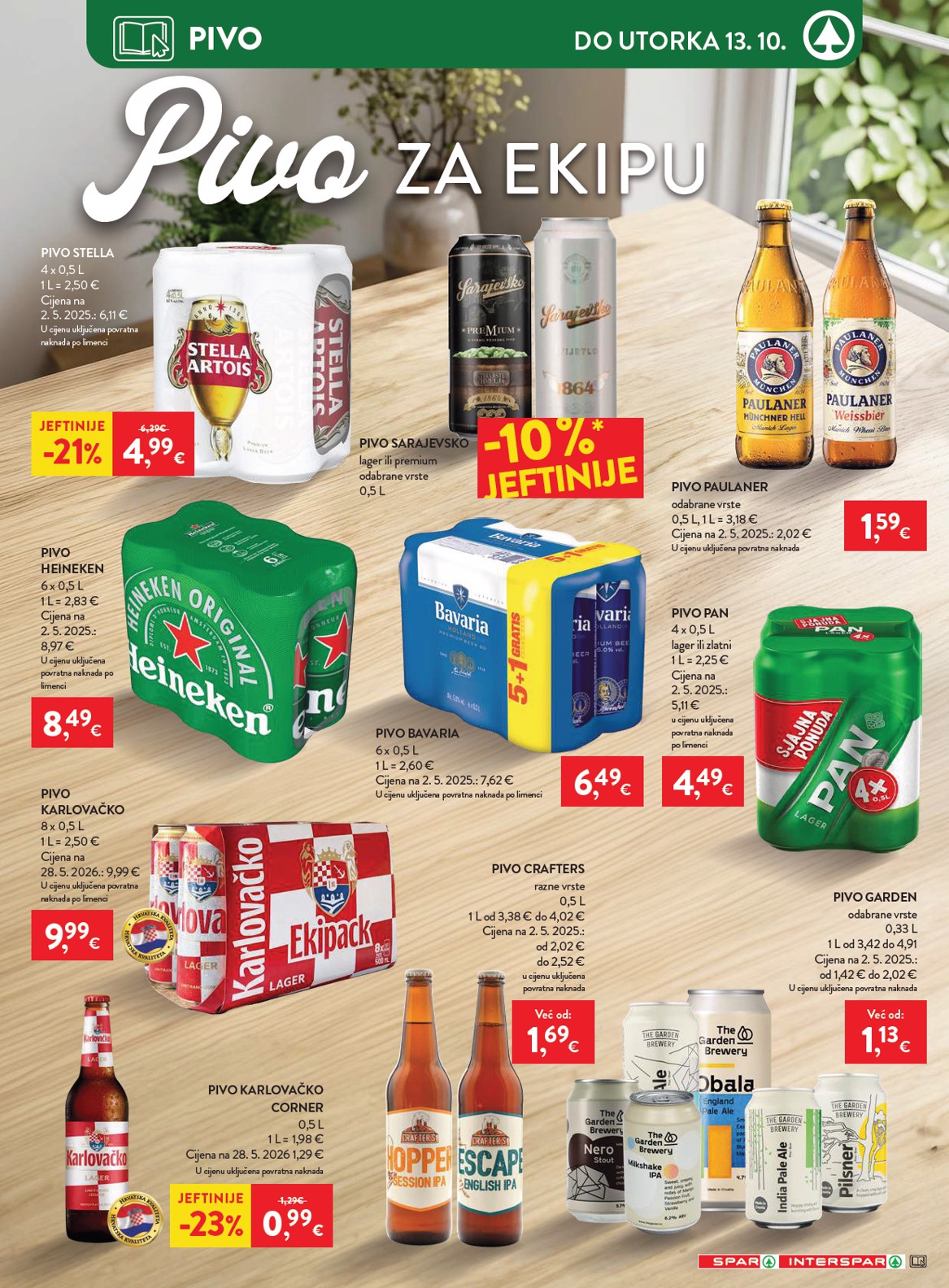 spar - Novi SPAR katalog od srijede, 07.10.2026 do utorka, 13.10.2026 - page: 29