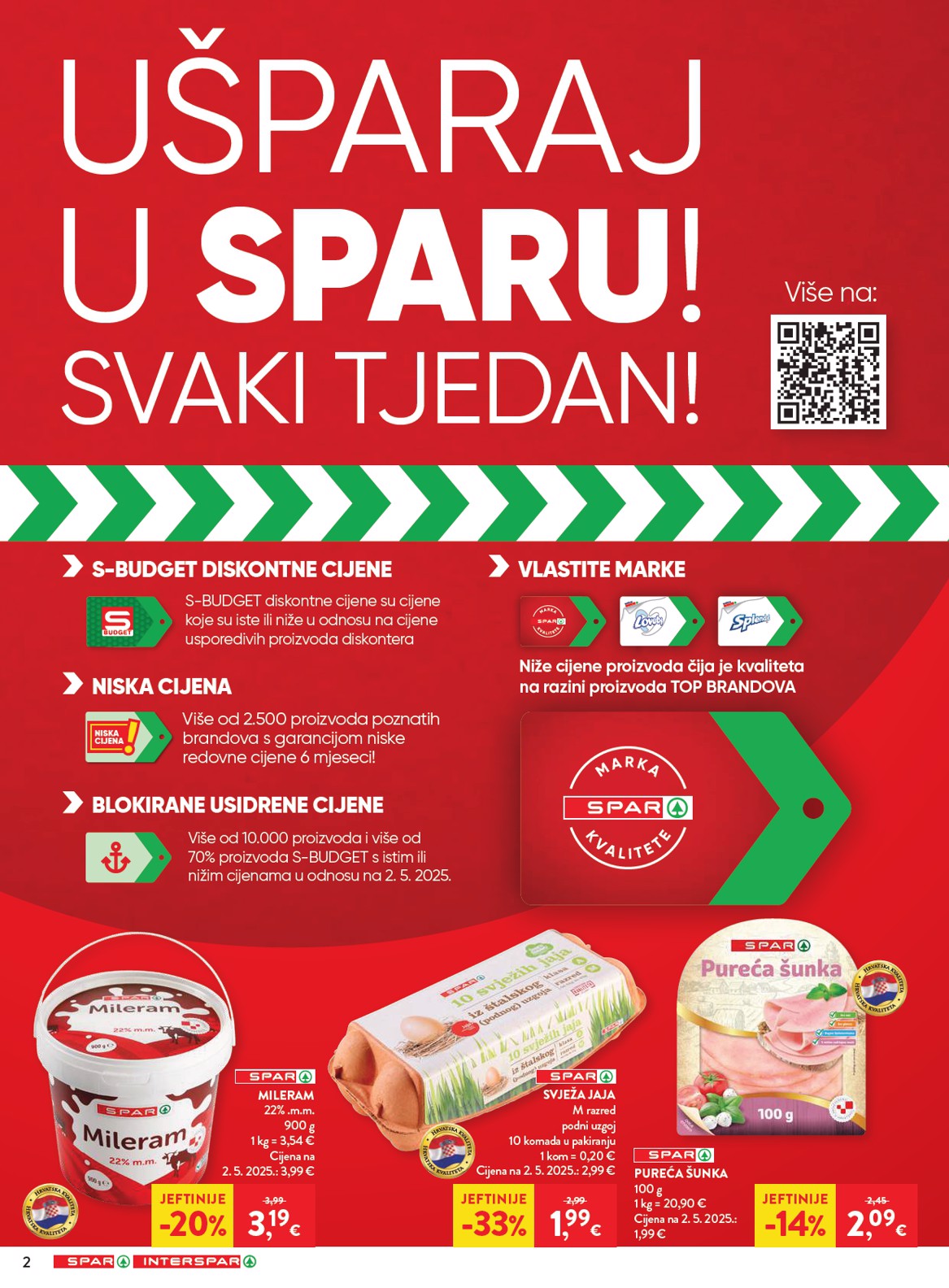 spar - Novi SPAR katalog od srijede, 07.10.2026 do utorka, 13.10.2026 - page: 2