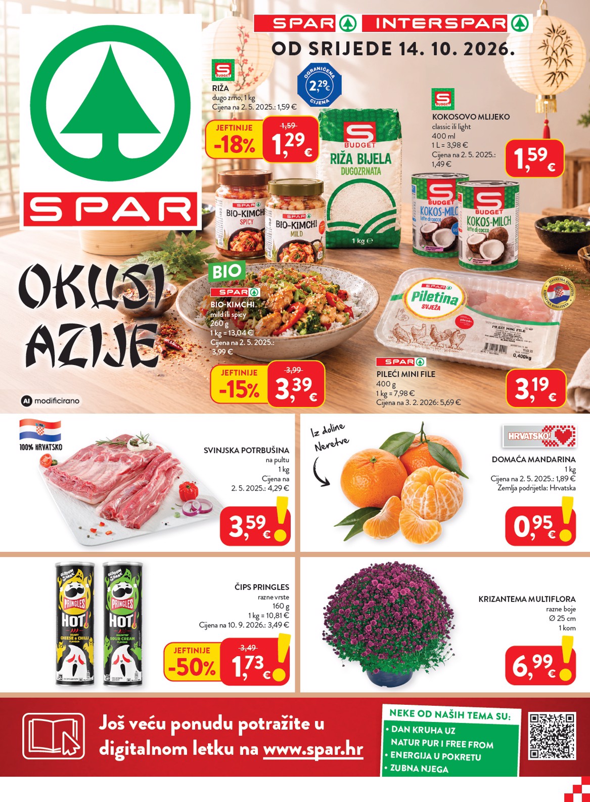 spar - Novi SPAR katalog od srijede, 14.10.2026 do utorka, 20.10.2026