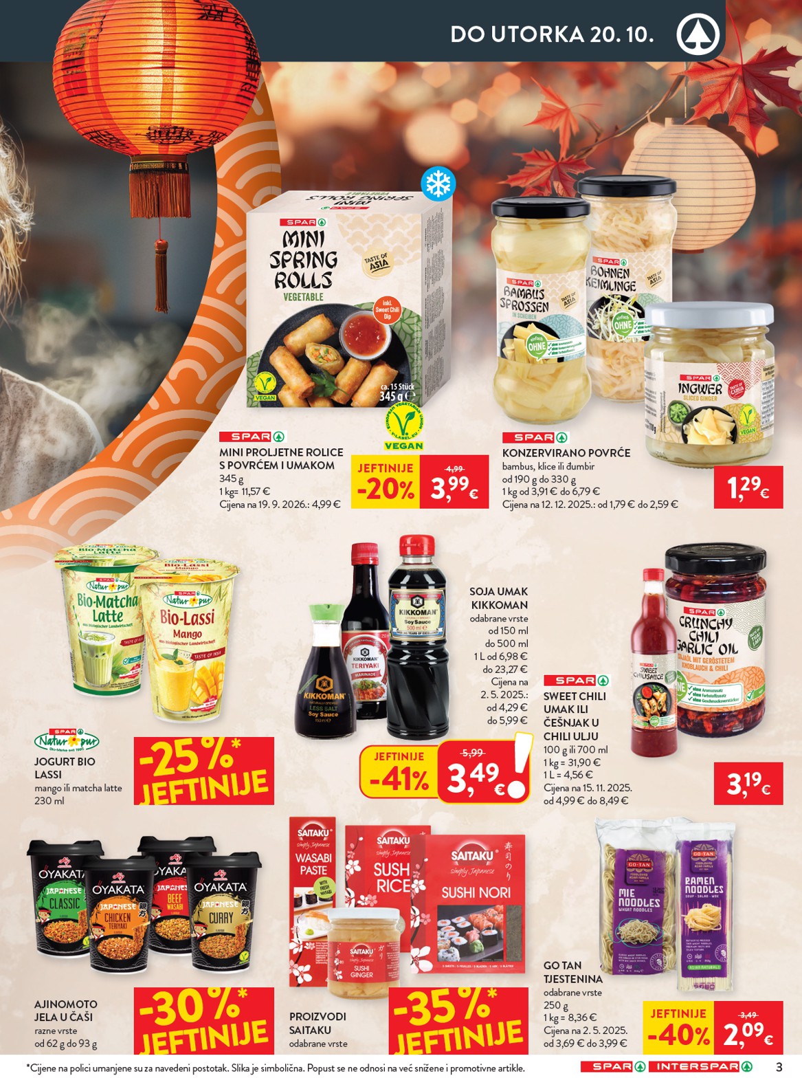 spar - Novi SPAR katalog od srijede, 14.10.2026 do utorka, 20.10.2026 - page: 3
