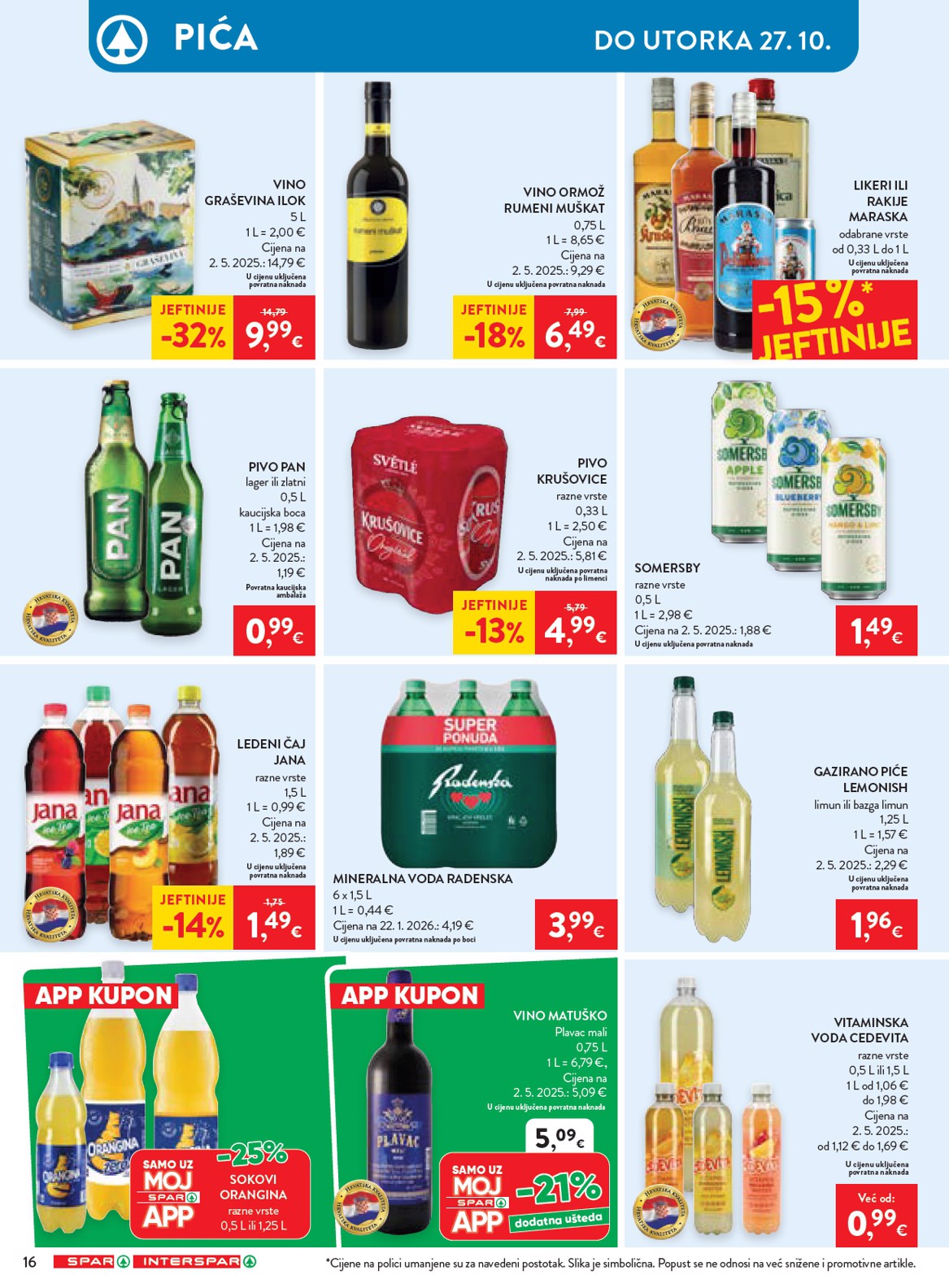 spar - Novi SPAR katalog od srijede, 21.10.2026 do utorka, 27.10.2026 - page: 29