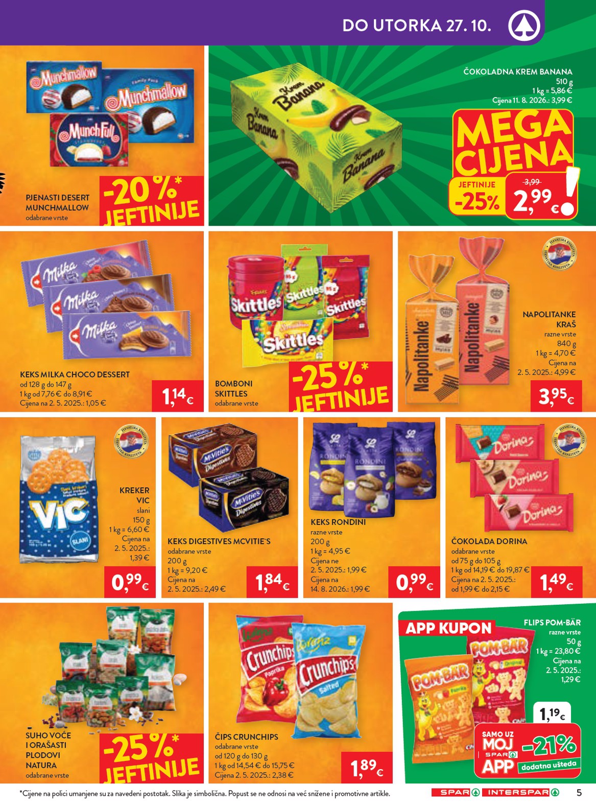 spar - Novi SPAR katalog od srijede, 21.10.2026 do utorka, 27.10.2026 - page: 7