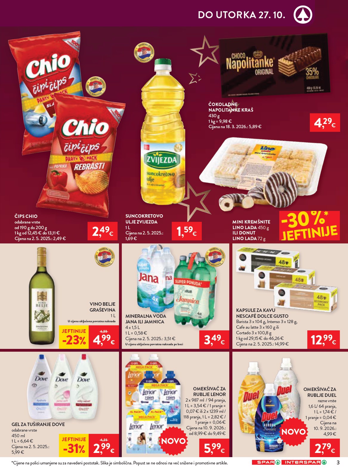 spar - Novi SPAR katalog od srijede, 21.10.2026 do utorka, 27.10.2026 - page: 3