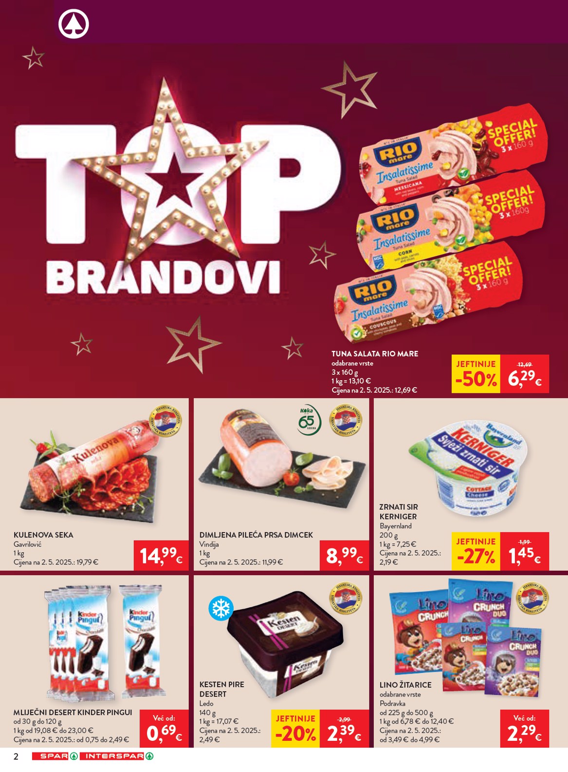 spar - Novi SPAR katalog od srijede, 21.10.2026 do utorka, 27.10.2026 - page: 2