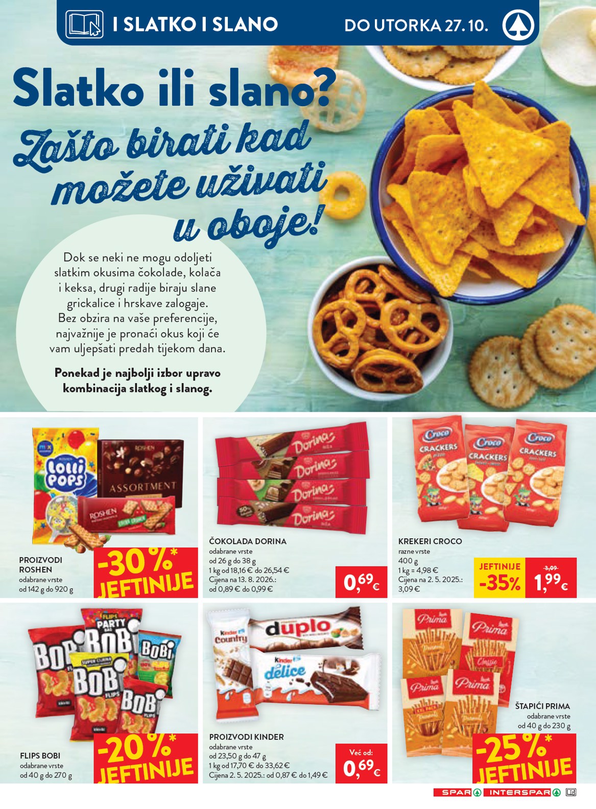spar - Novi SPAR katalog od srijede, 21.10.2026 do utorka, 27.10.2026 - page: 27