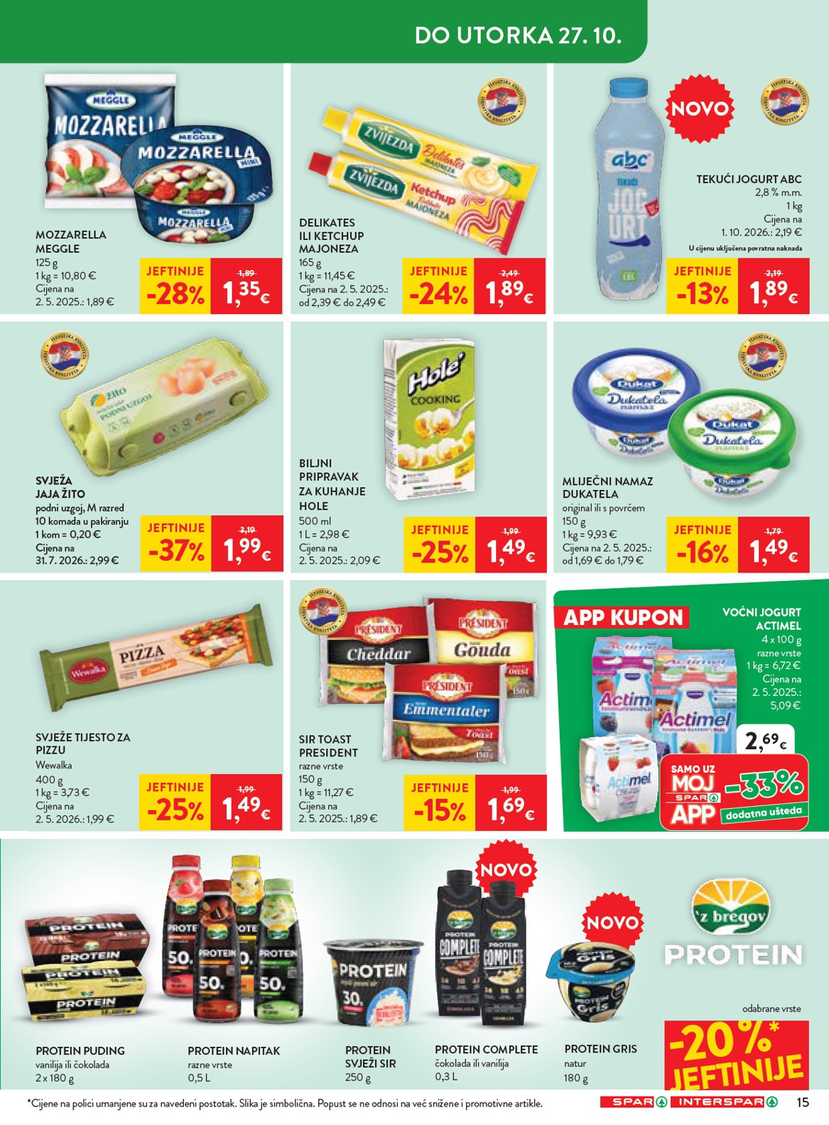 spar - Novi SPAR katalog od srijede, 21.10.2026 do utorka, 27.10.2026 - page: 23