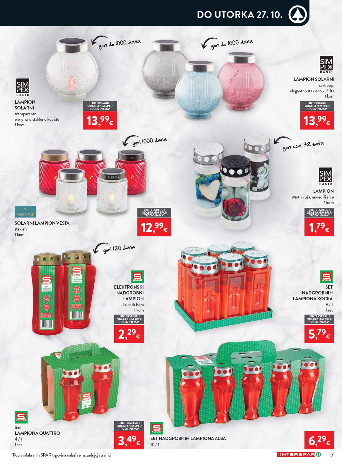 spar - Aktualni katalog Interspar - Spremni za noć vještica od srijede, 14.10.2026 do utorka, 27.10.2026 - page: 7