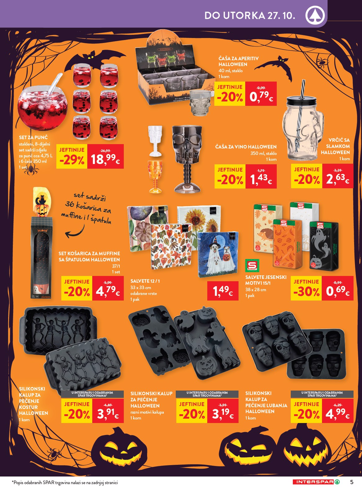 spar - Aktualni katalog Interspar - Spremni za noć vještica od srijede, 14.10.2026 do utorka, 27.10.2026 - page: 5