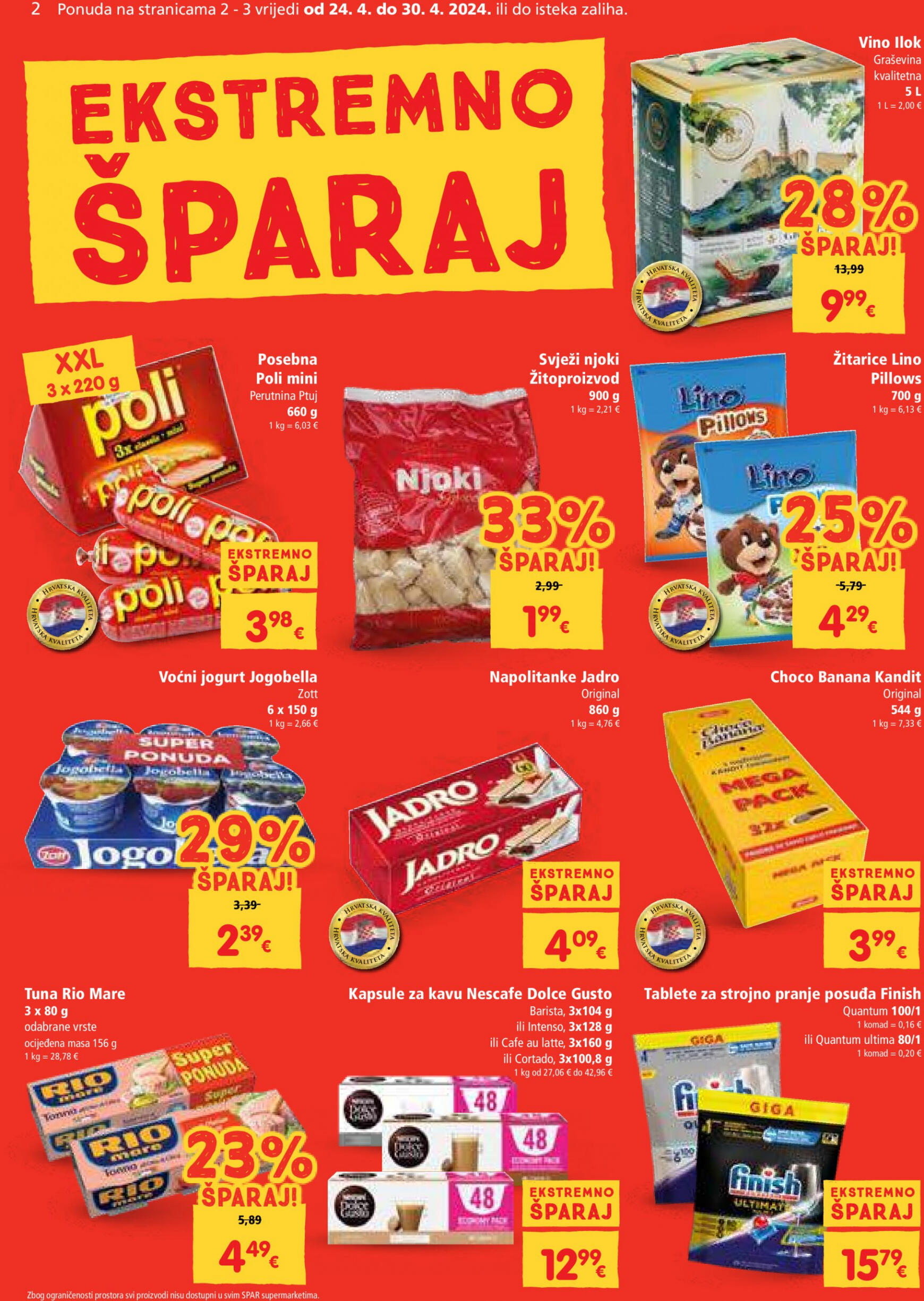 spar - Novi katalog SPAR 24.04. - 30.04. - page: 2