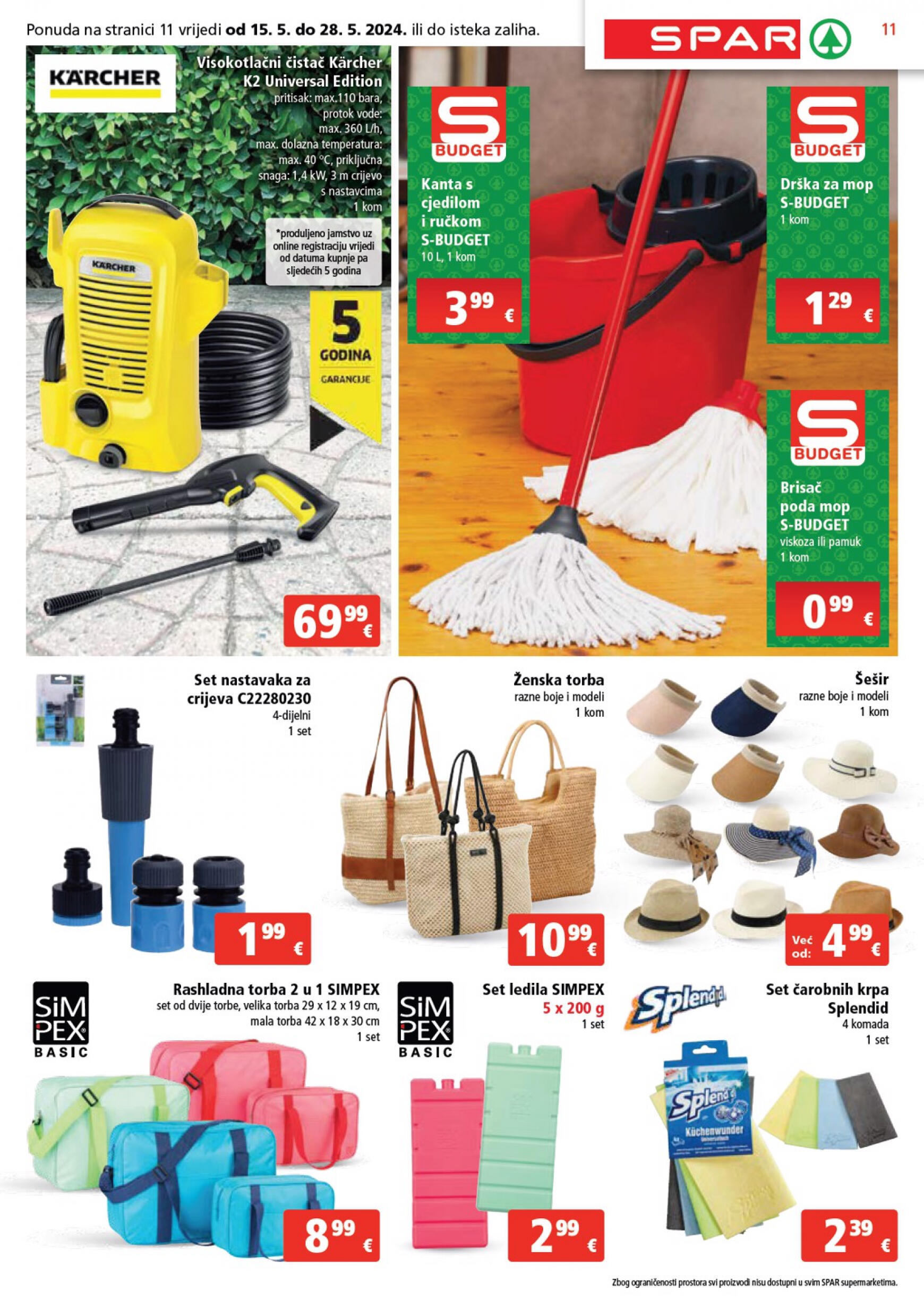 spar - Novi katalog SPAR 15.05. - 21.05. - page: 11