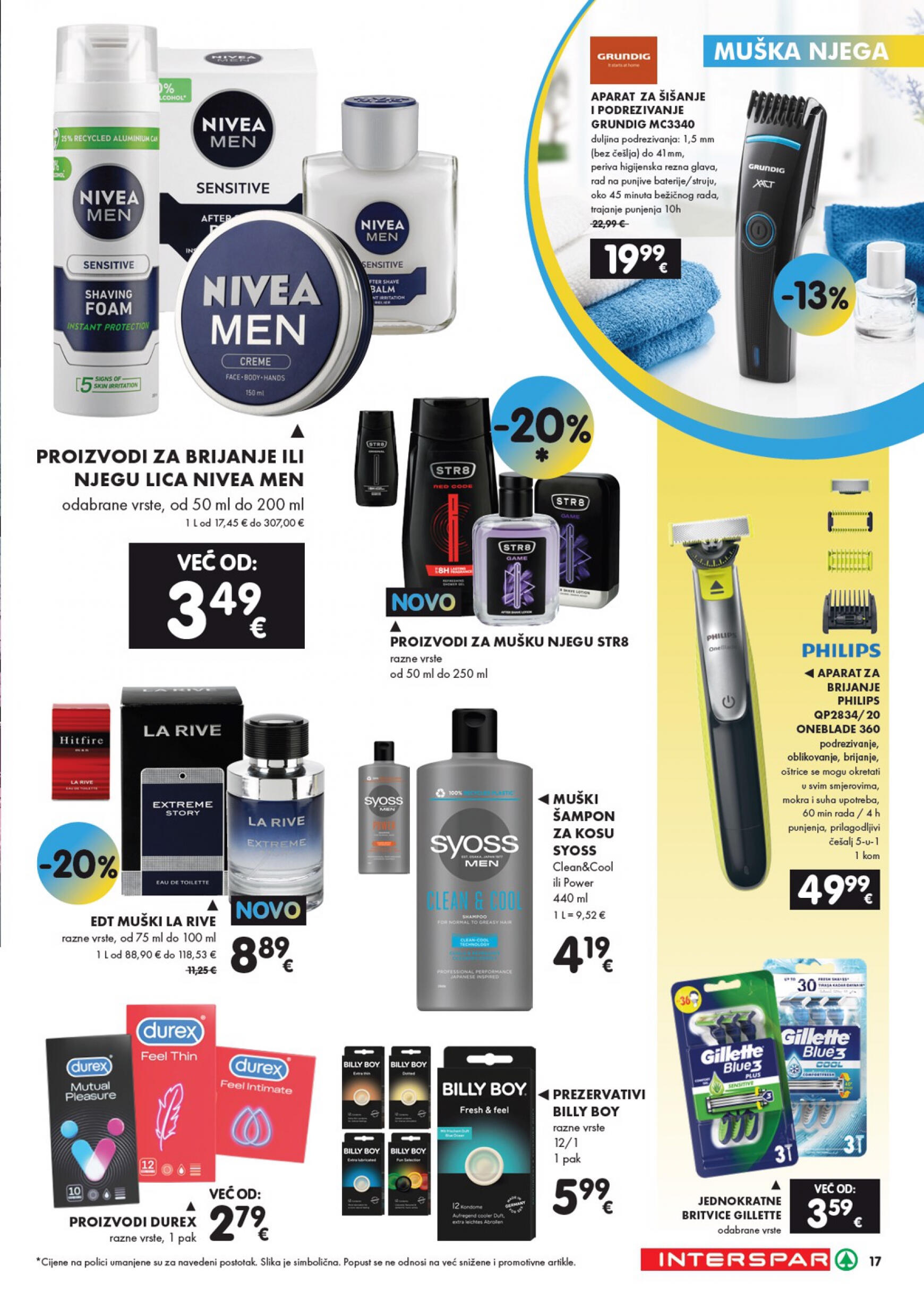 spar - Novi katalog INTERSPAR - Sve za vašu njegu! 06.06. - 19.06. - page: 17