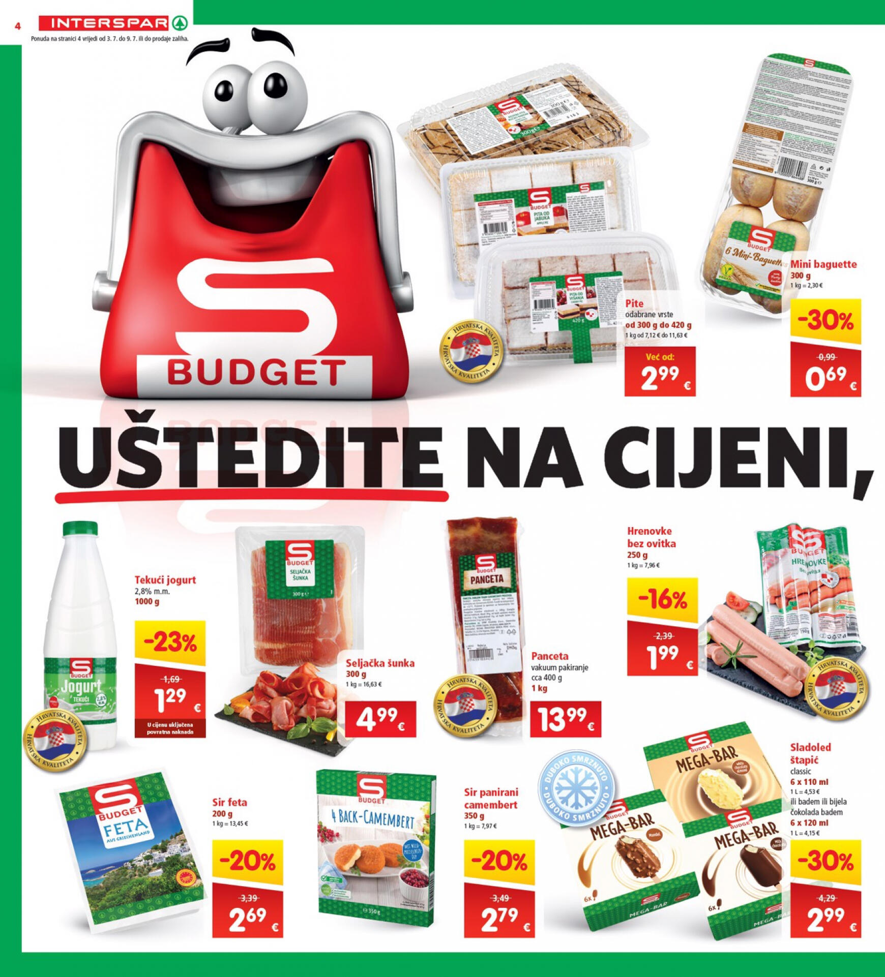 spar - Novi katalog SPAR 03.07. - 09.07. - page: 4