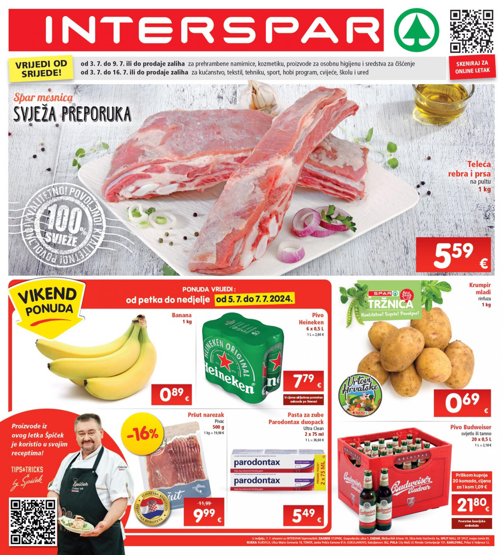 spar - Novi katalog SPAR 03.07. - 09.07. - page: 1