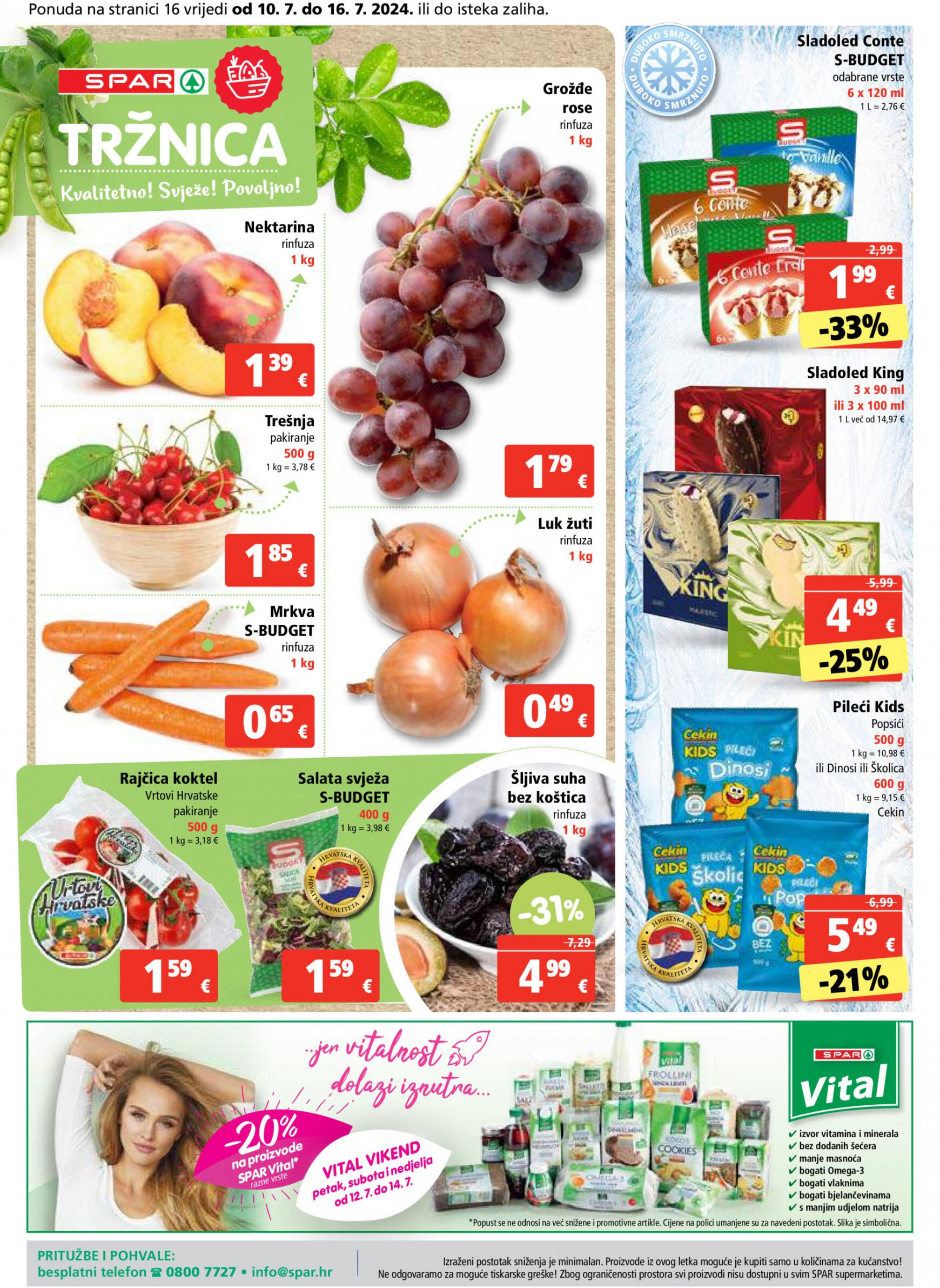 spar - Novi katalog SPAR 10.07. - 16.07. - page: 16