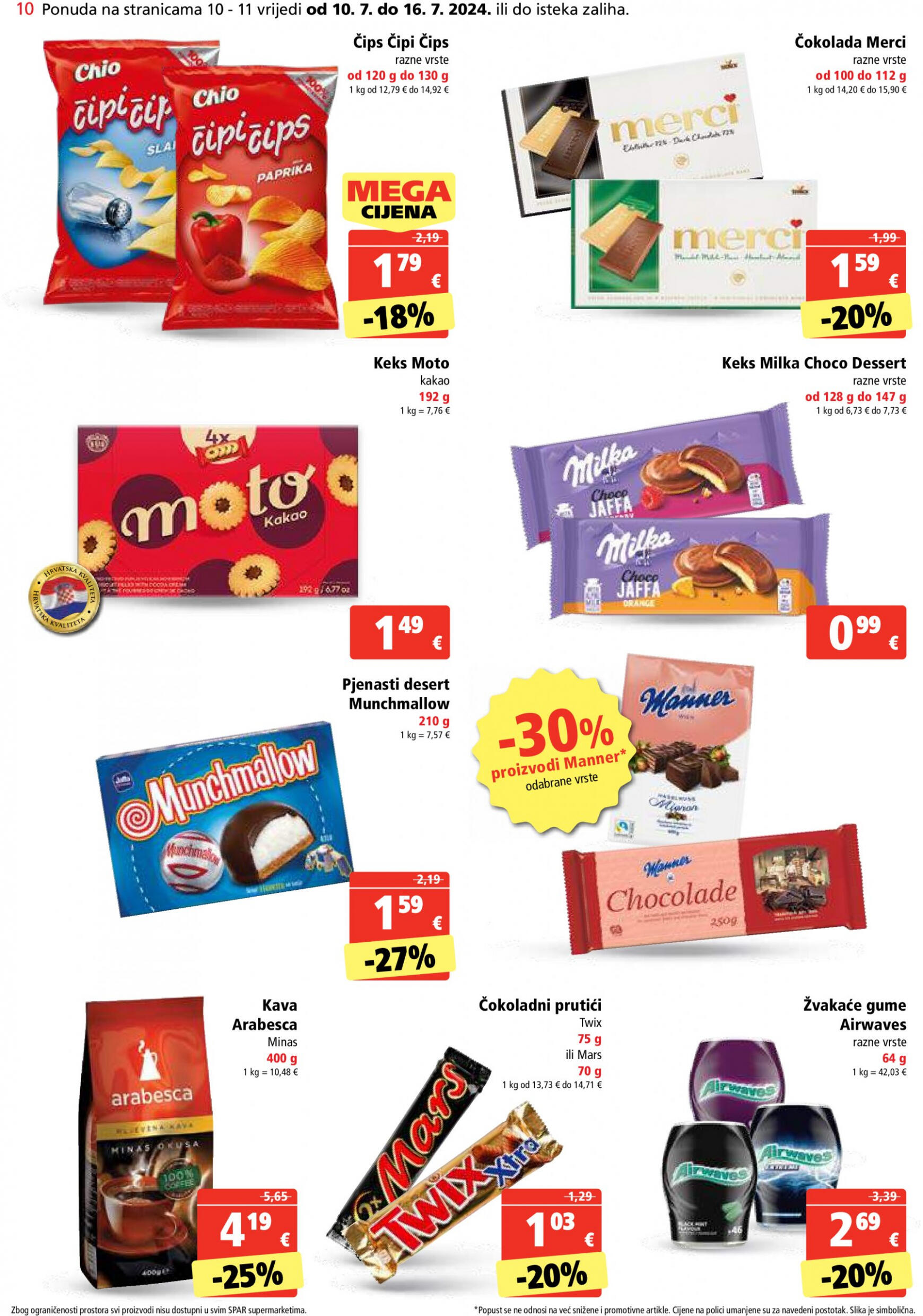 spar - Novi katalog SPAR 10.07. - 16.07. - page: 10