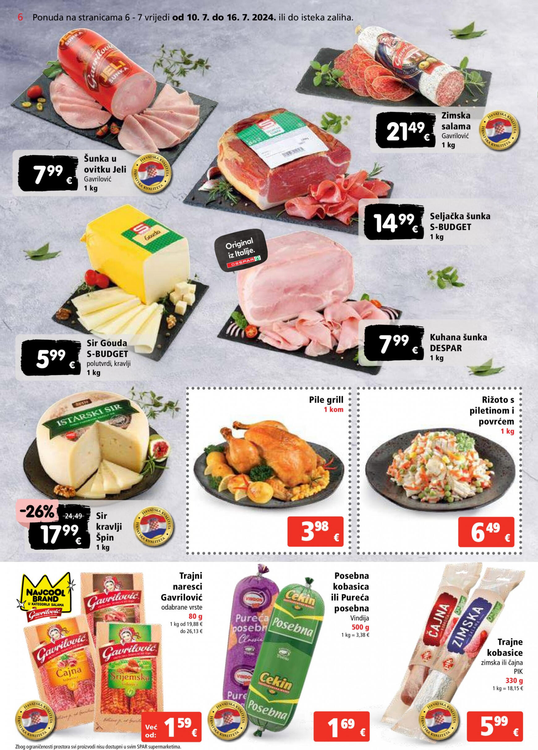 spar - Novi katalog SPAR 10.07. - 16.07. - page: 6