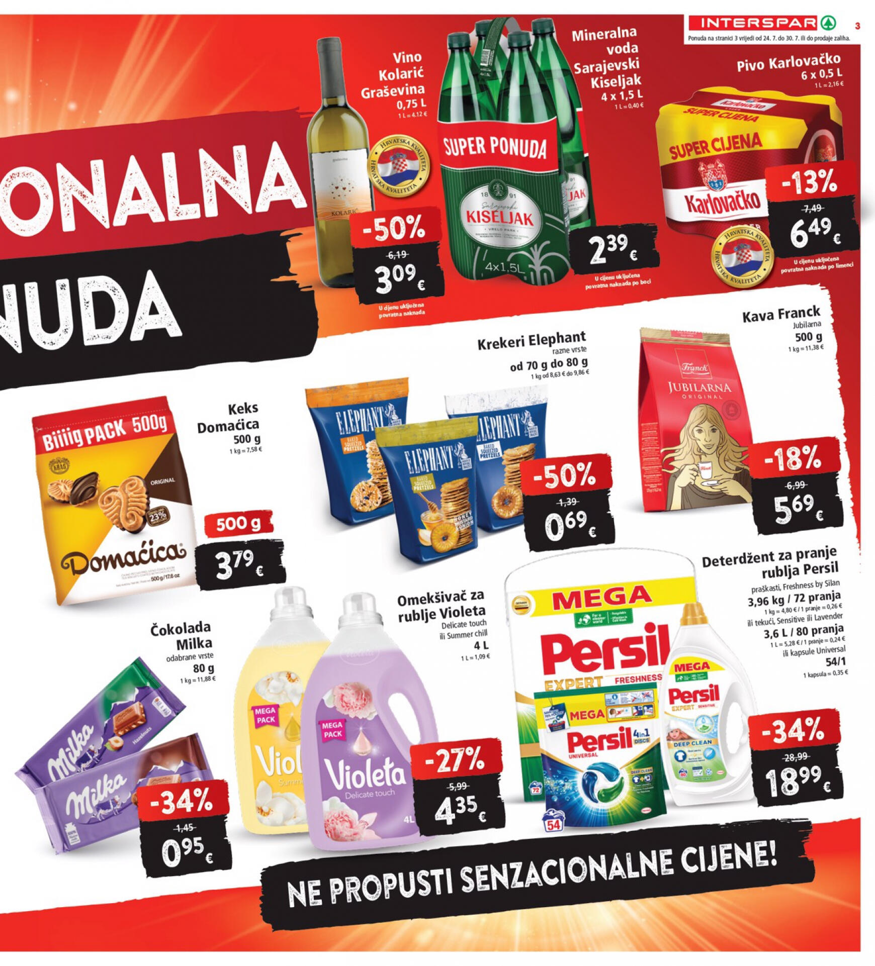 spar - Novi katalog INTERSPAR 24.07. - 30.07. - page: 3