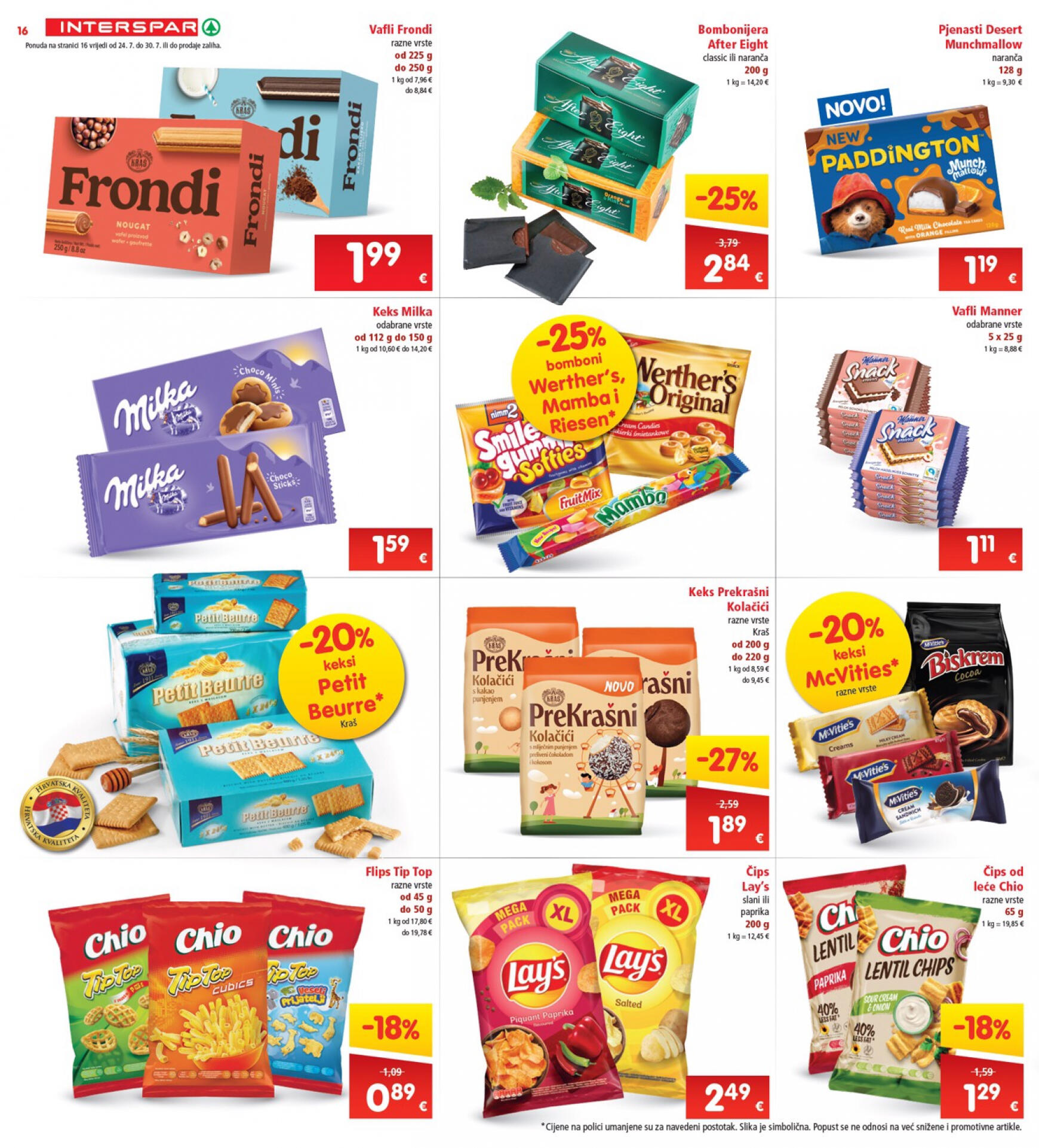 spar - Novi katalog INTERSPAR 24.07. - 30.07. - page: 16