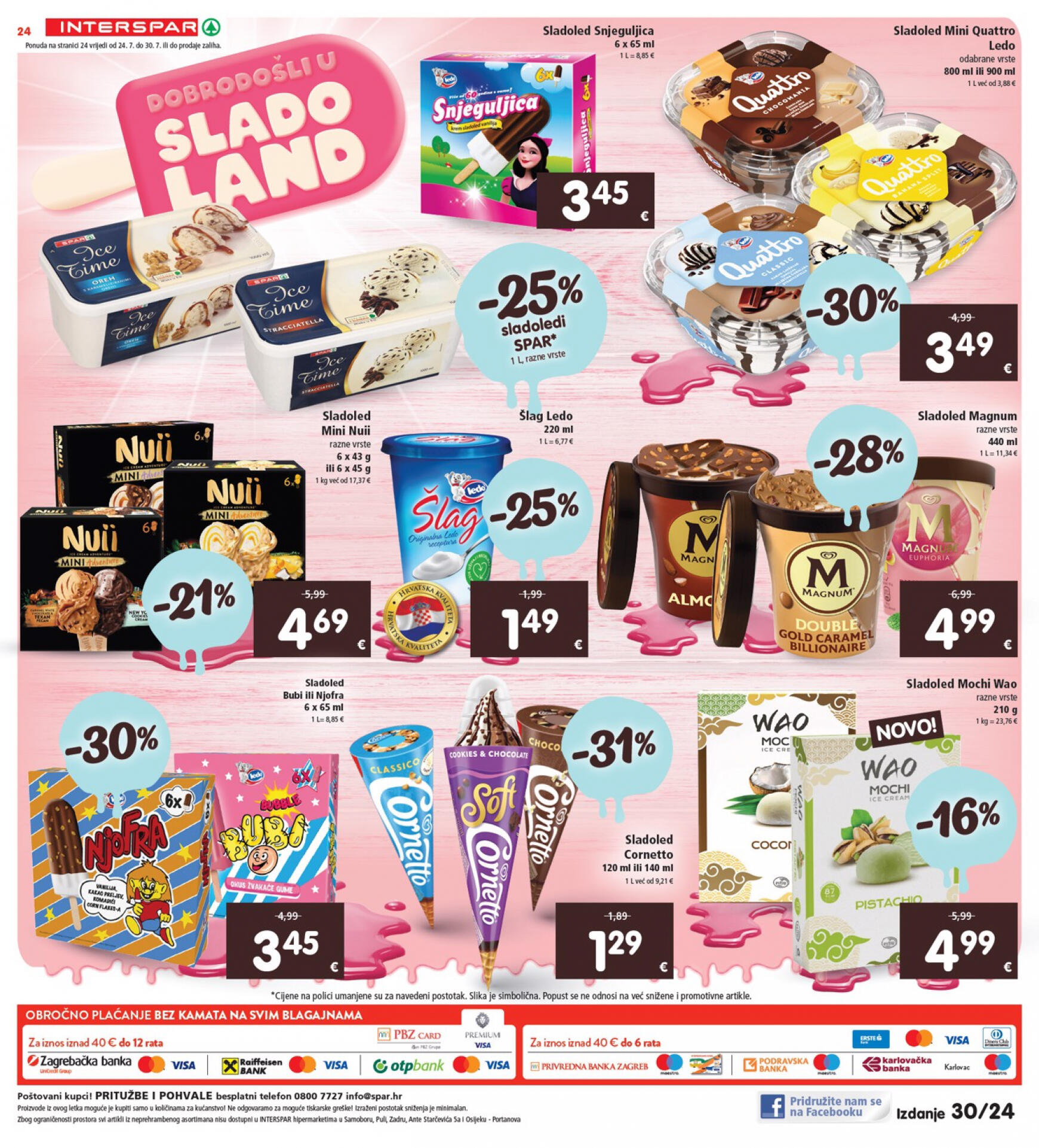 spar - Novi katalog INTERSPAR 24.07. - 30.07. - page: 24