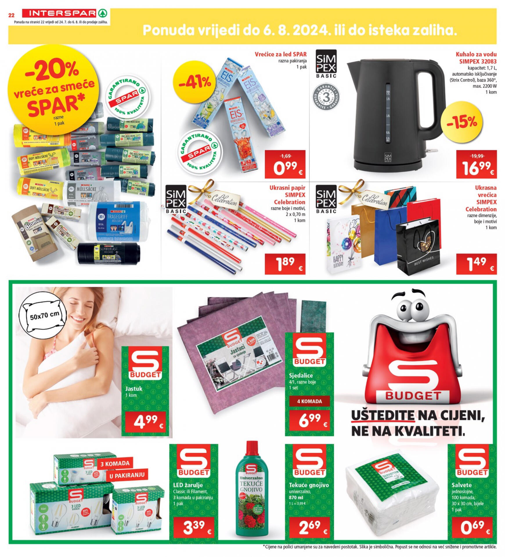 spar - Novi katalog INTERSPAR 24.07. - 30.07. - page: 22