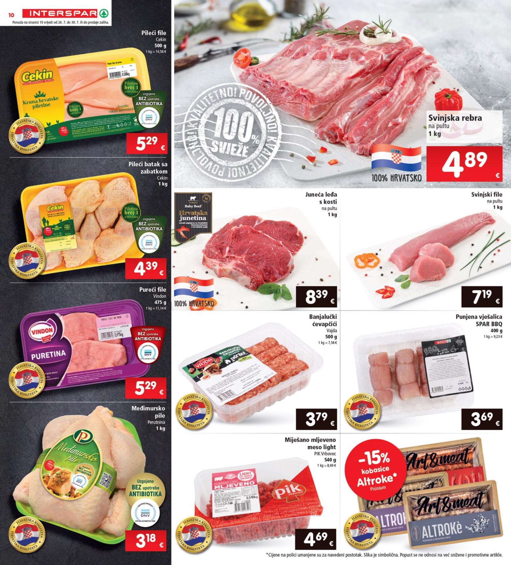 spar - Novi katalog INTERSPAR 24.07. - 30.07. - page: 10