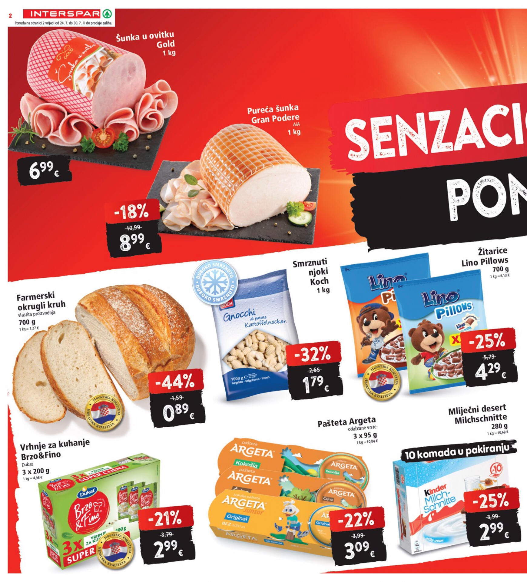 spar - Novi katalog INTERSPAR 24.07. - 30.07. - page: 2