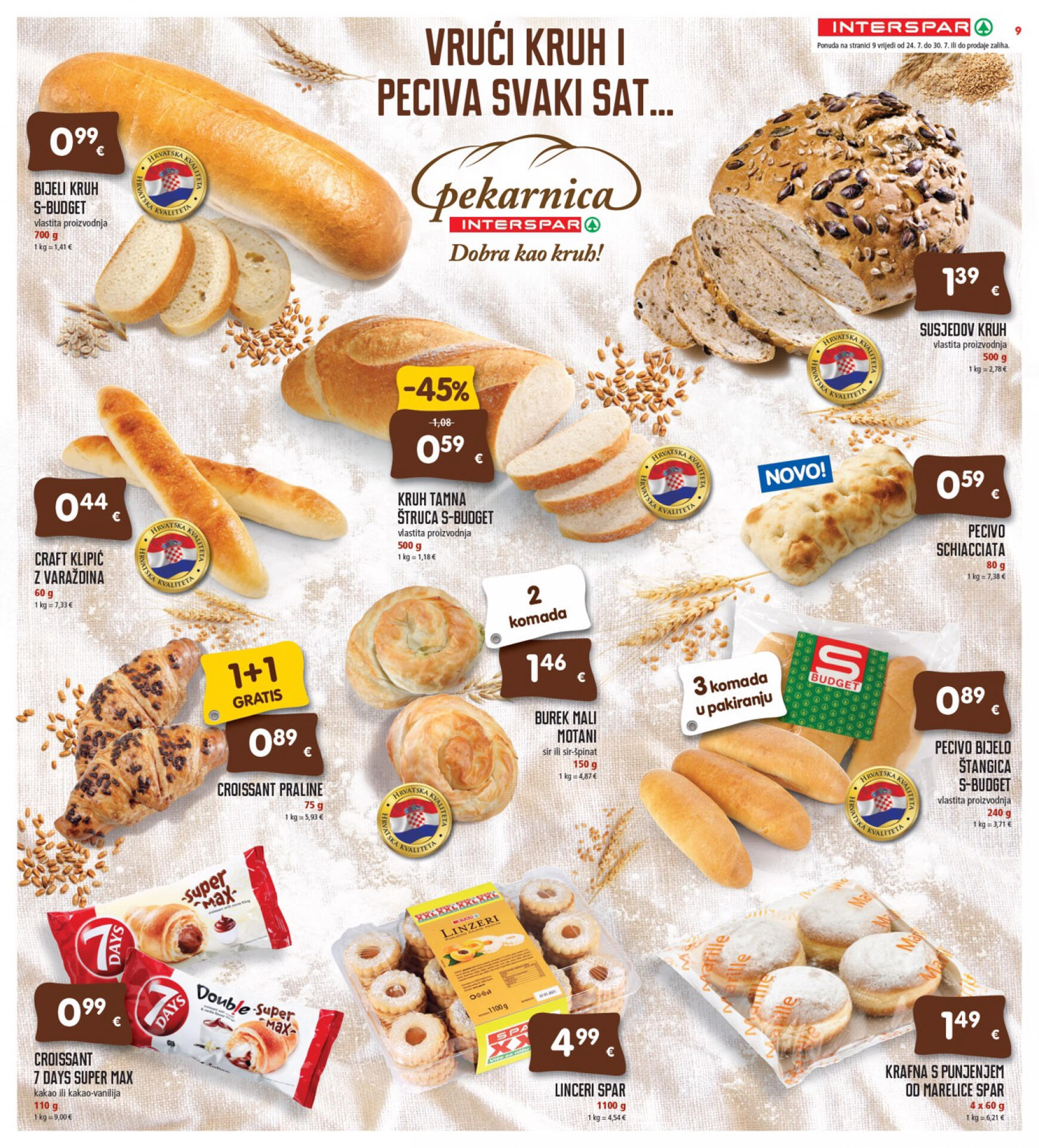 spar - Novi katalog INTERSPAR 24.07. - 30.07. - page: 9