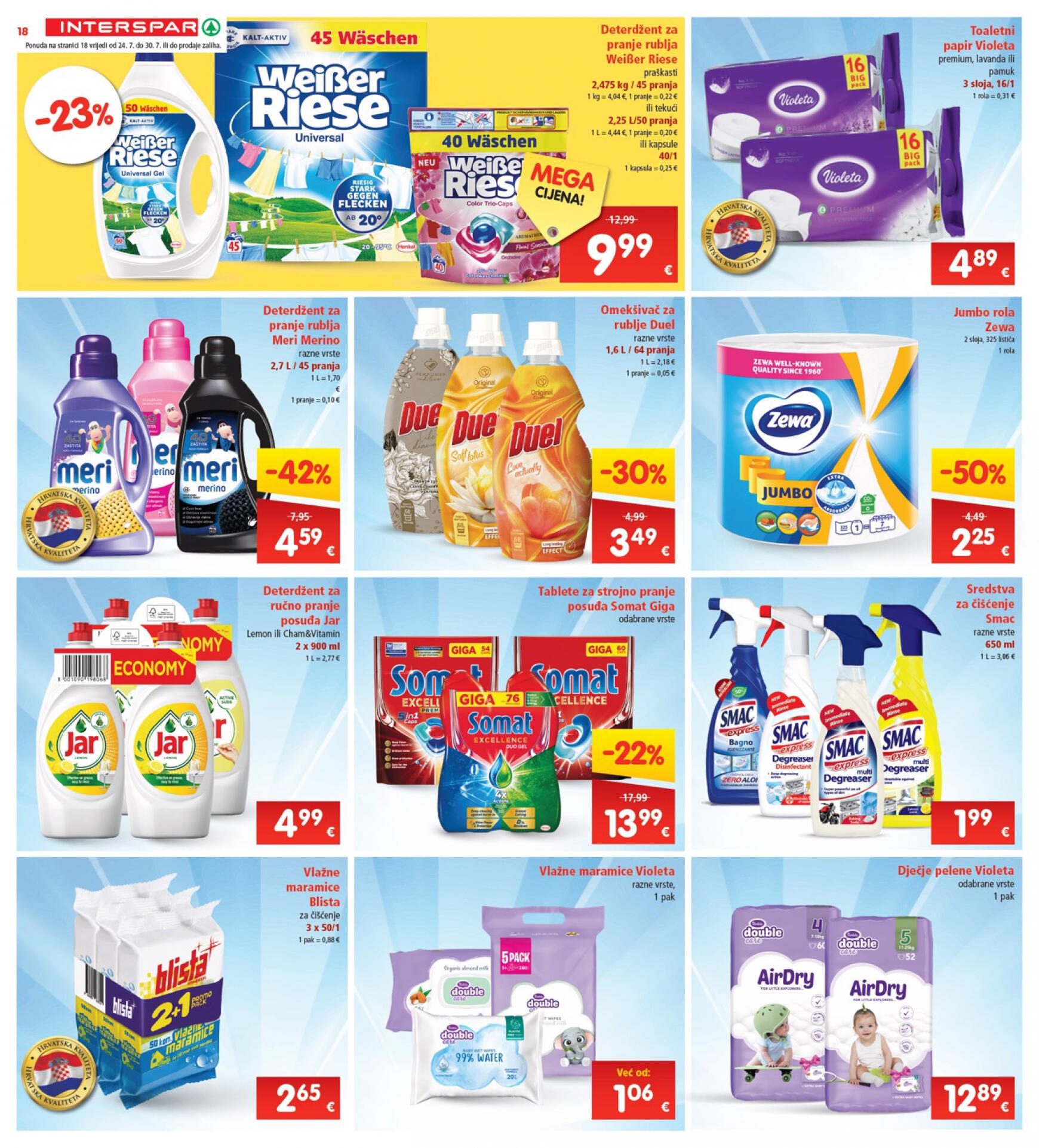 spar - Novi katalog INTERSPAR 24.07. - 30.07. - page: 18