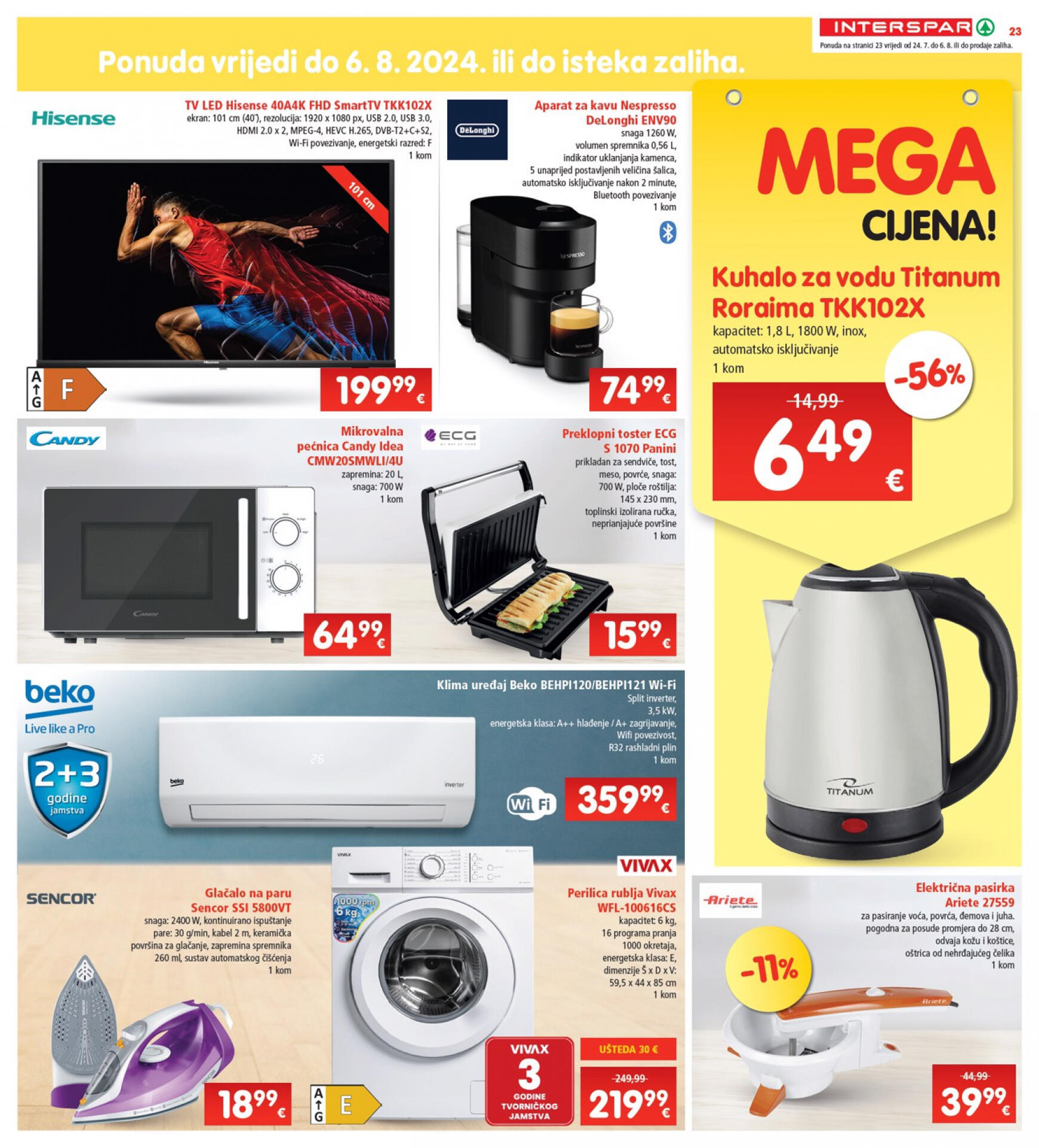 spar - Novi katalog INTERSPAR 24.07. - 30.07. - page: 23