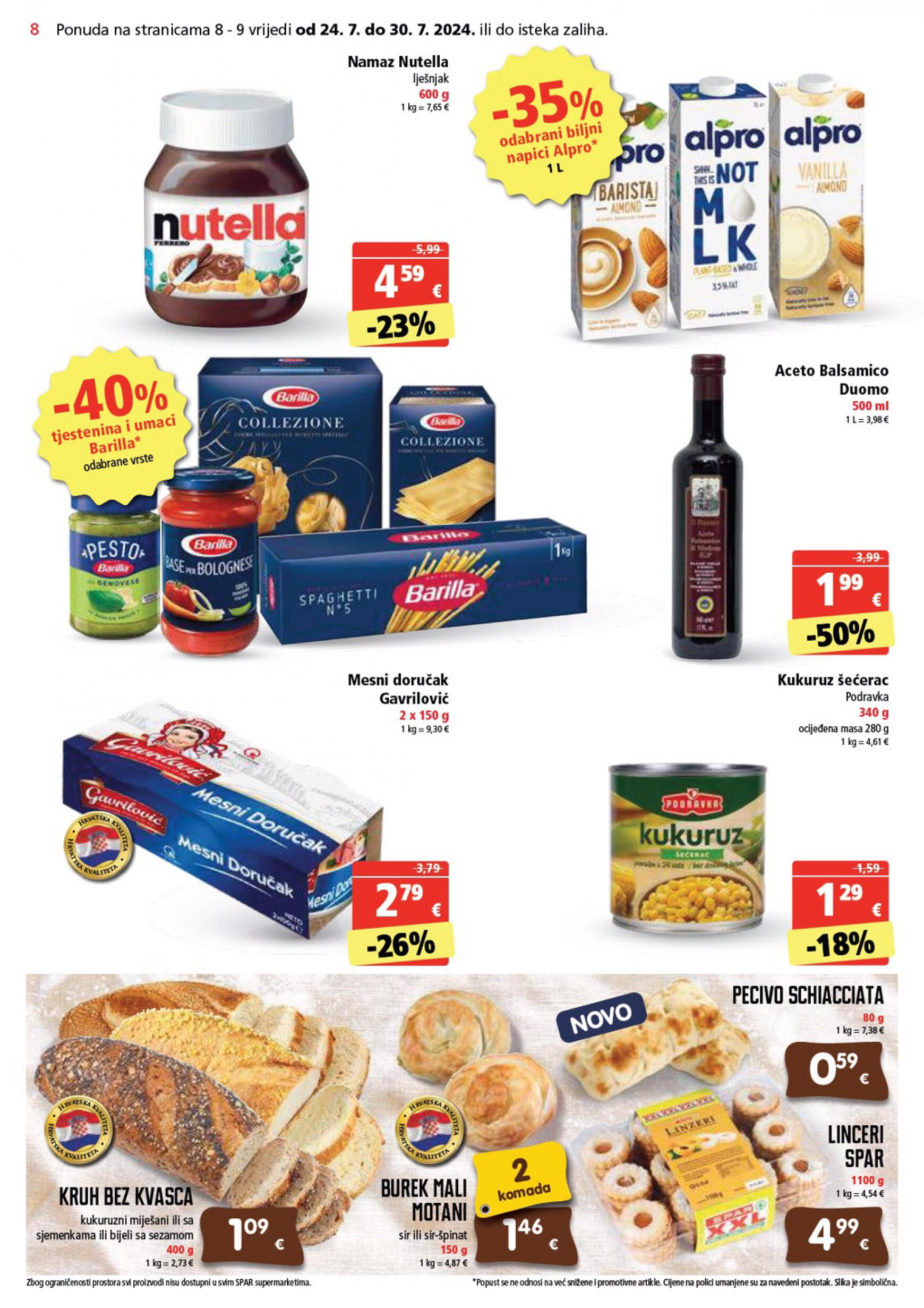 spar - Novi katalog SPAR 24.07. - 30.07. - page: 8