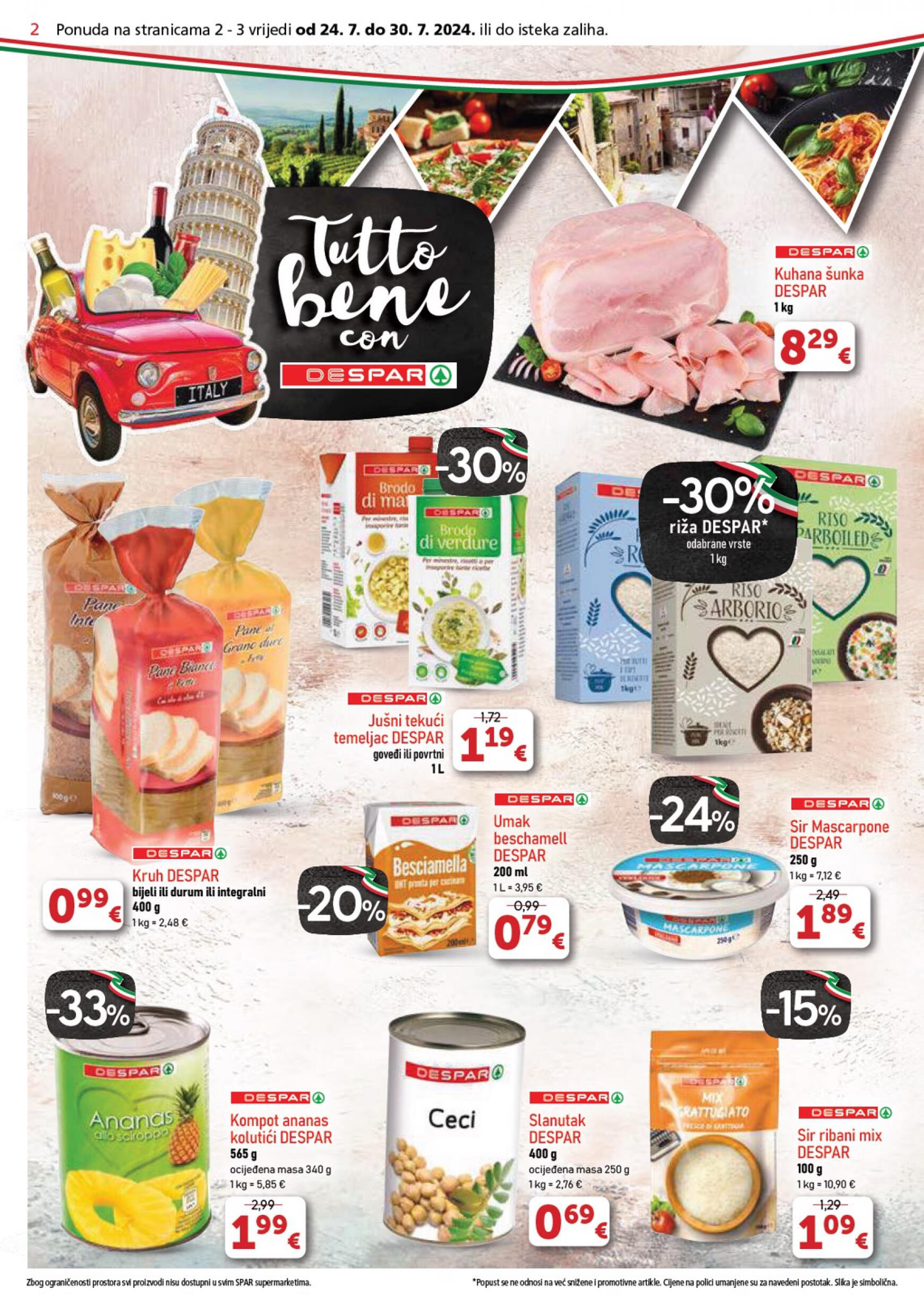 spar - Novi katalog SPAR 24.07. - 30.07. - page: 2