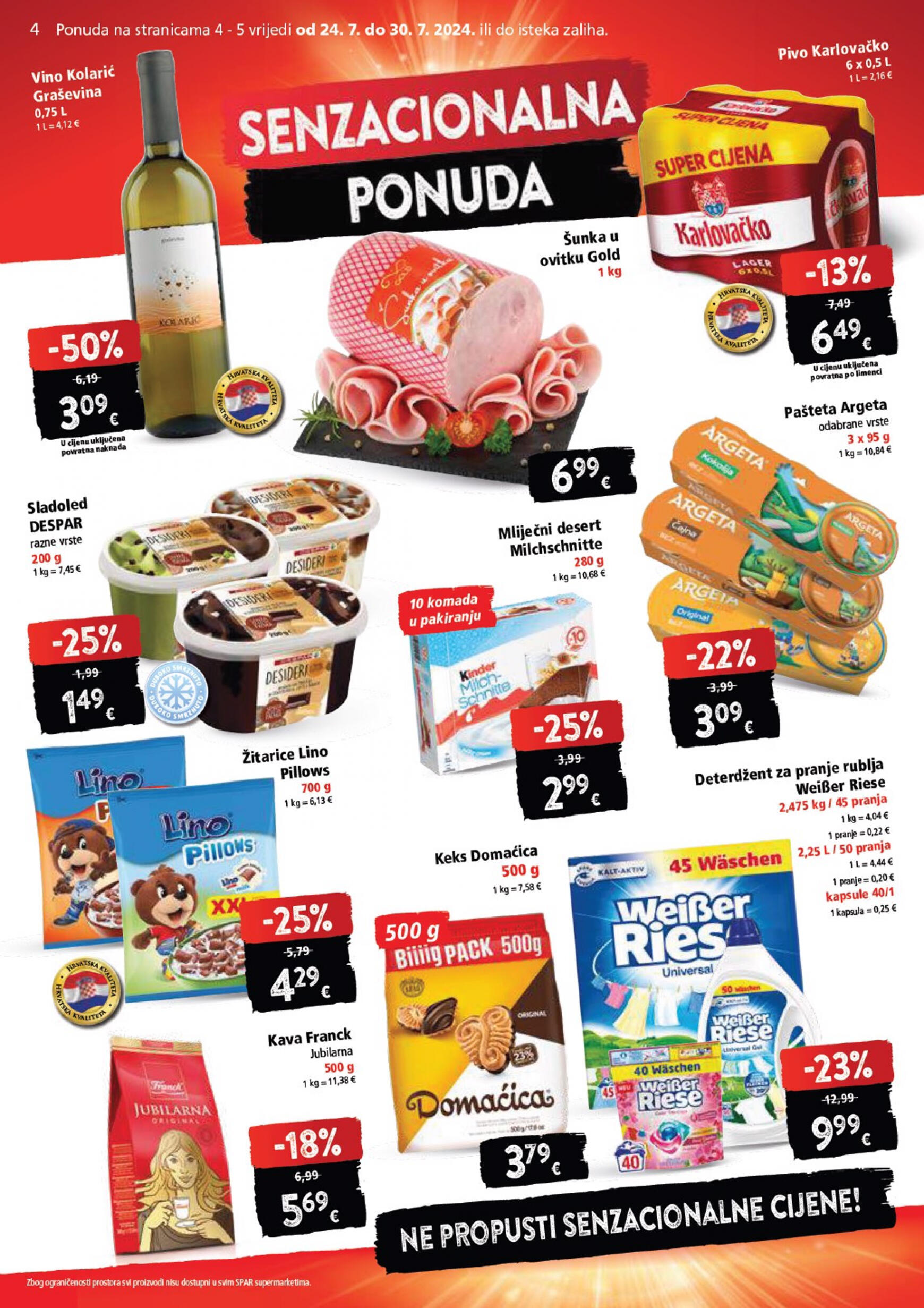 spar - Novi katalog SPAR 24.07. - 30.07. - page: 4