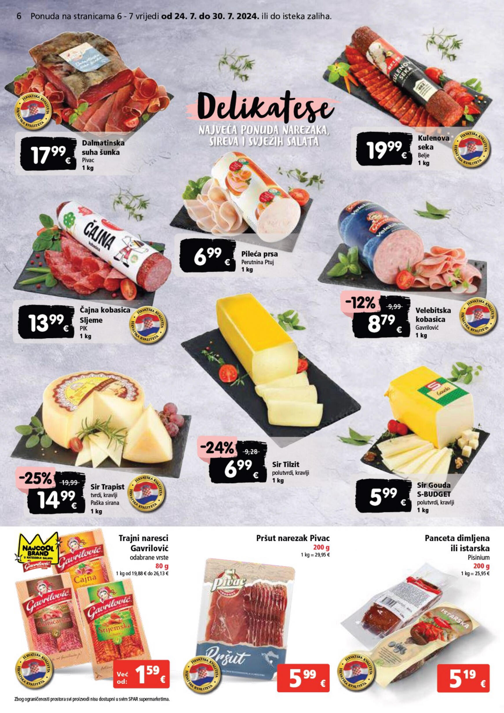 spar - Novi katalog SPAR 24.07. - 30.07. - page: 6