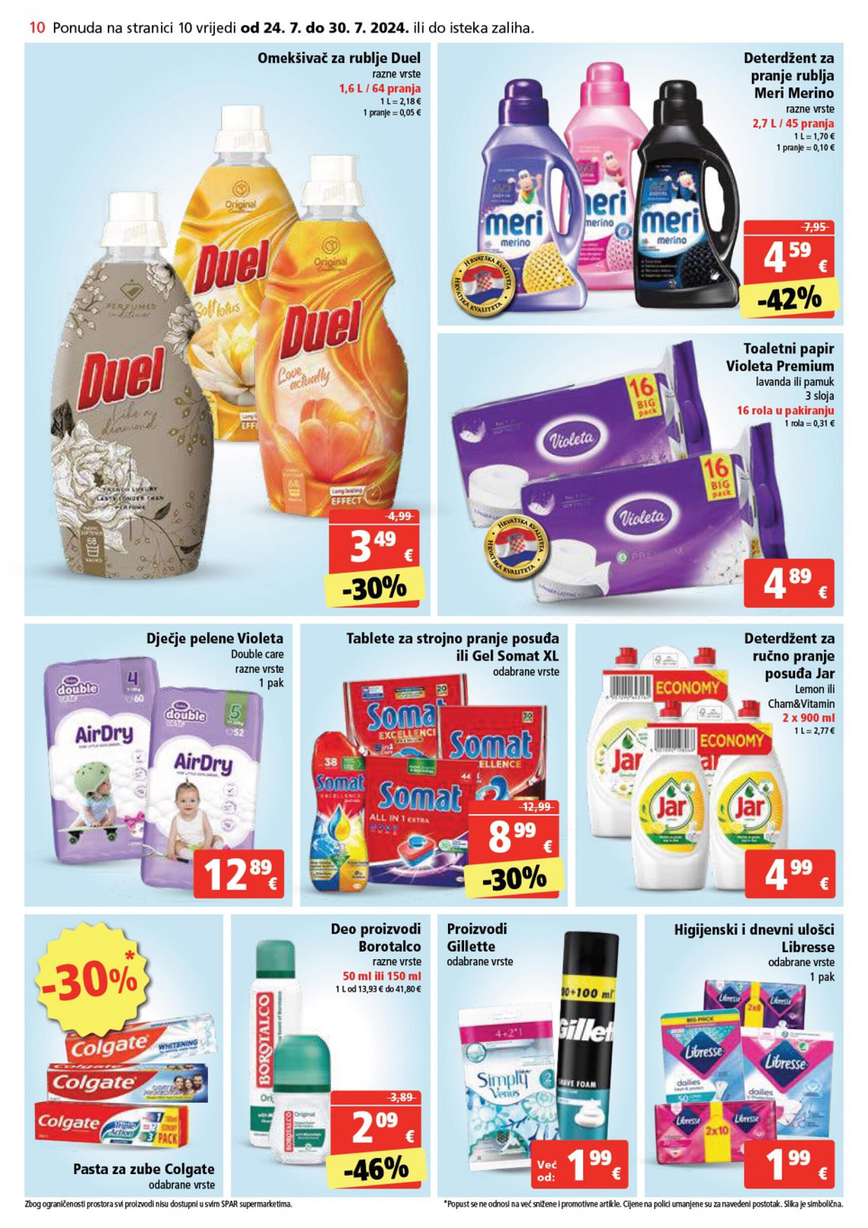 spar - Novi katalog SPAR 24.07. - 30.07. - page: 10