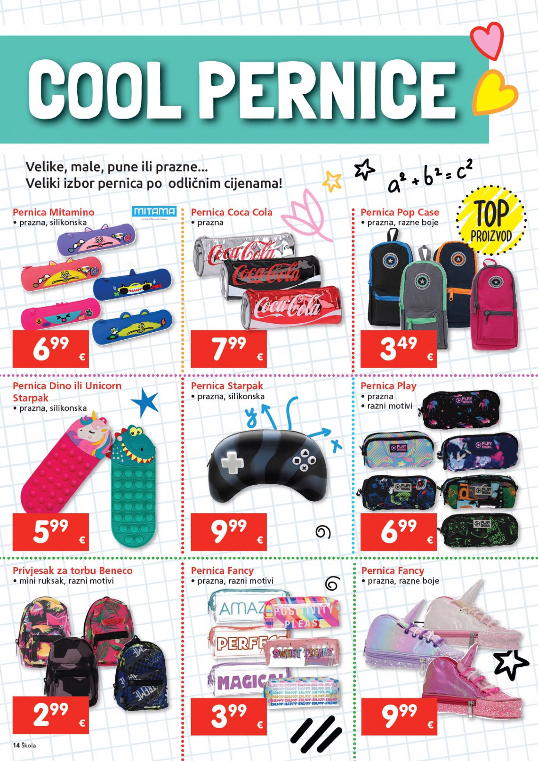 spar - Novi katalog INTERSPAR - Škola 24.07. - 17.09. - page: 14