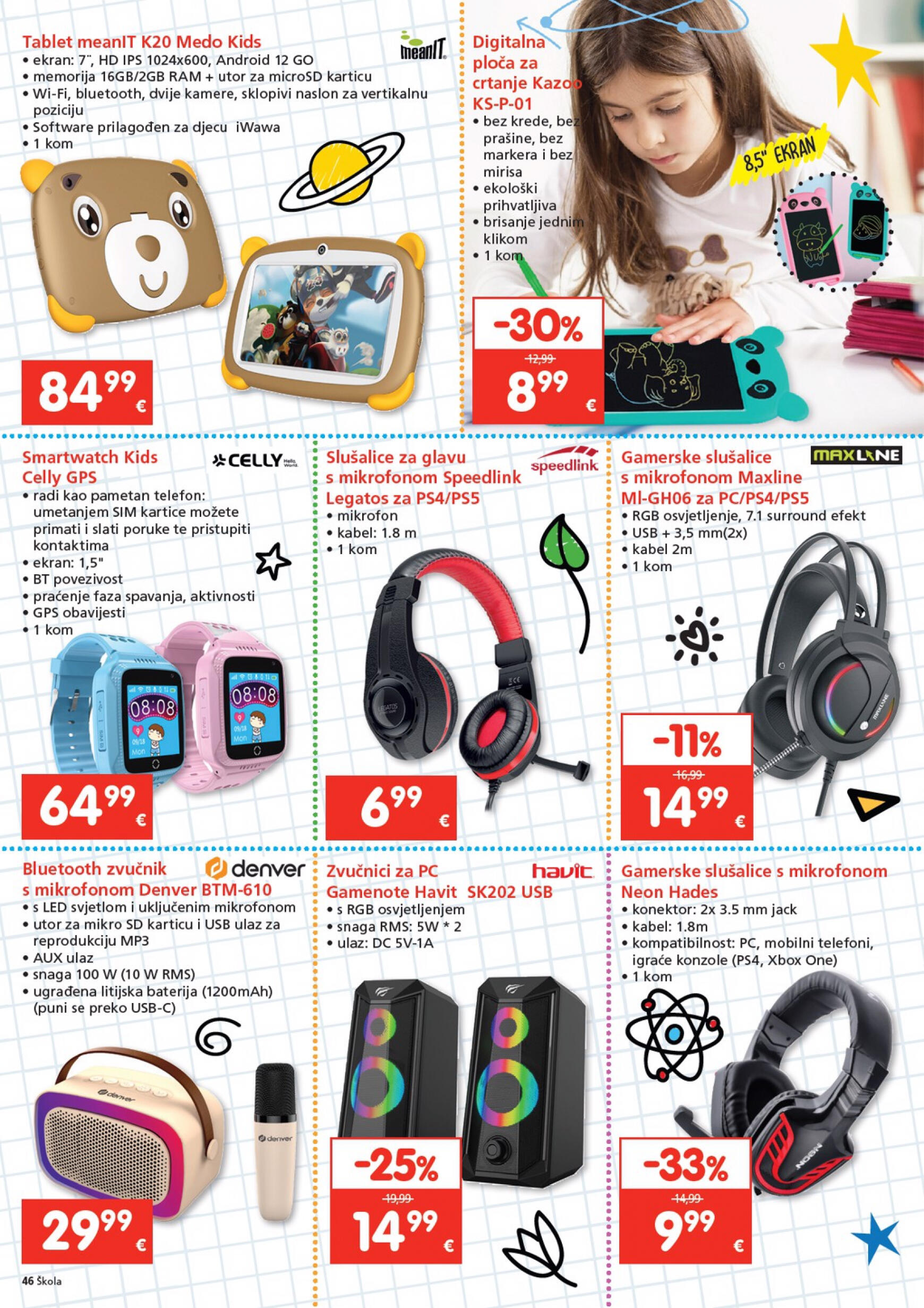 spar - Novi katalog INTERSPAR - Škola 24.07. - 17.09. - page: 46